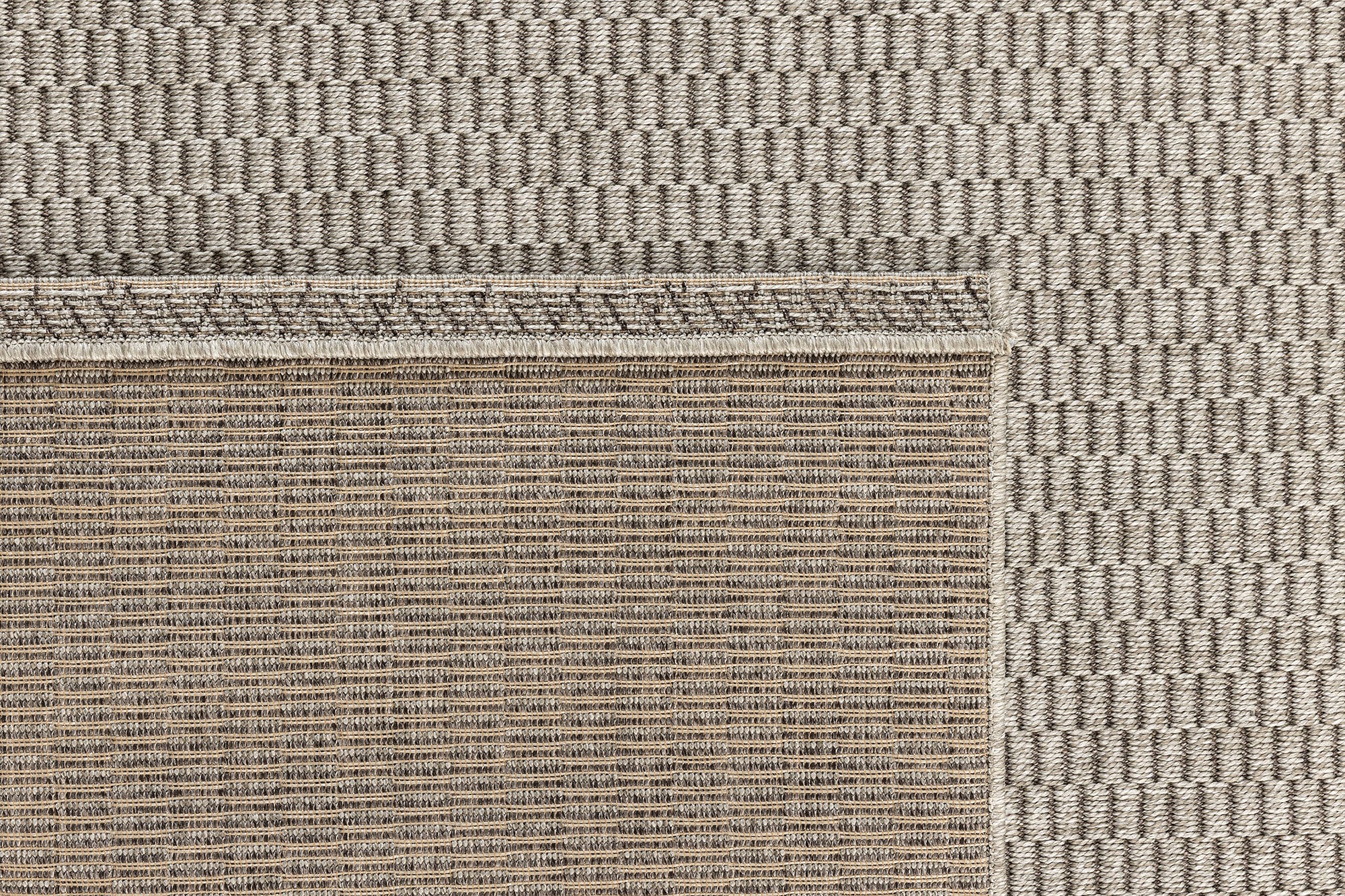 Giza 724 Gri Hasır Dokulu Modern Sisal Kesme Halı