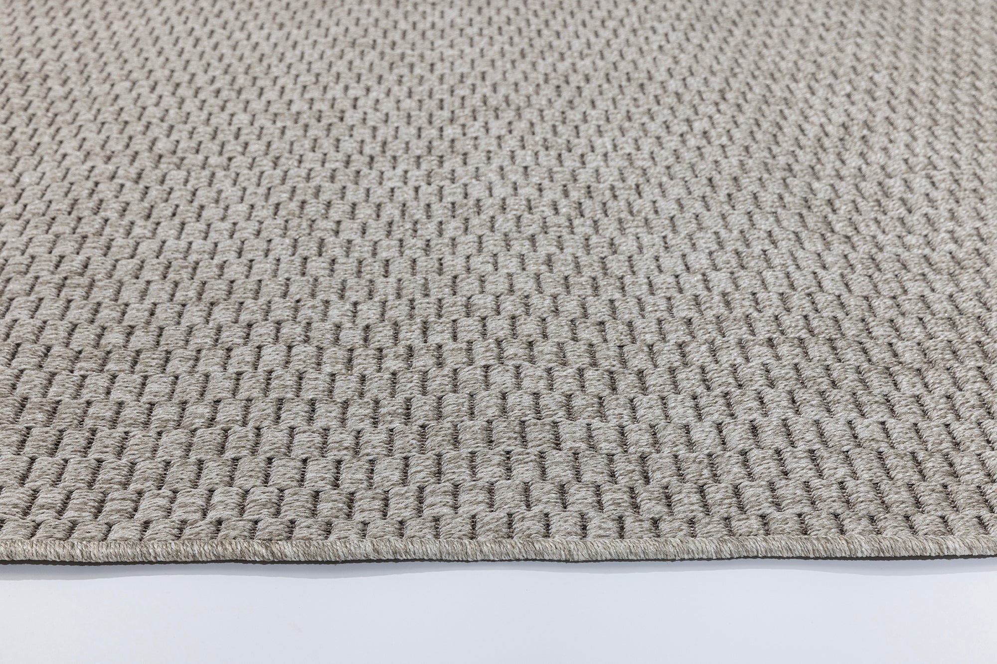 Giza 724 Gri Hasır Dokulu Modern Sisal Kesme Halı