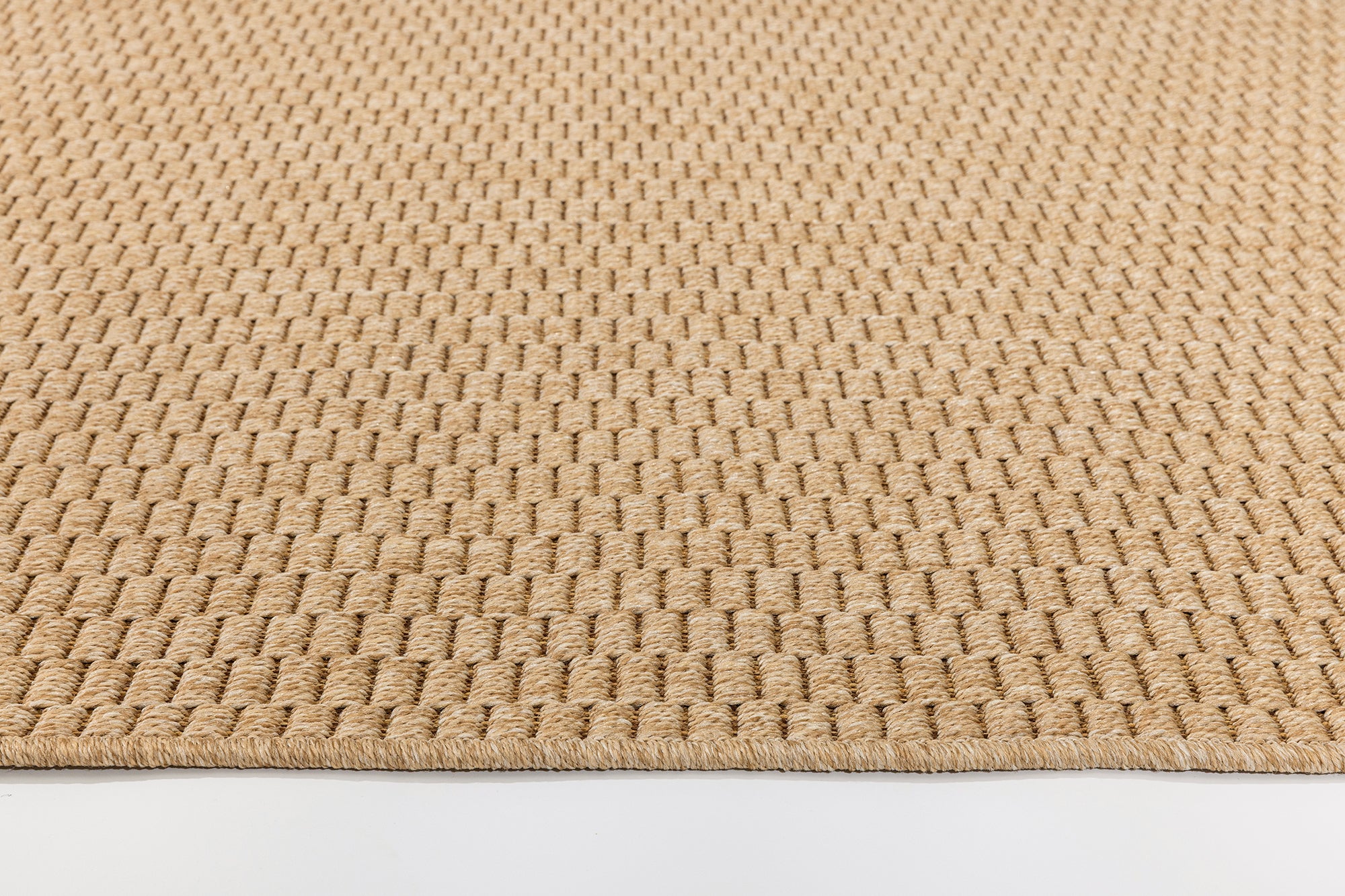 Giza 724 Kahve Hasır Dokulu Modern Sisal Kesme Halı