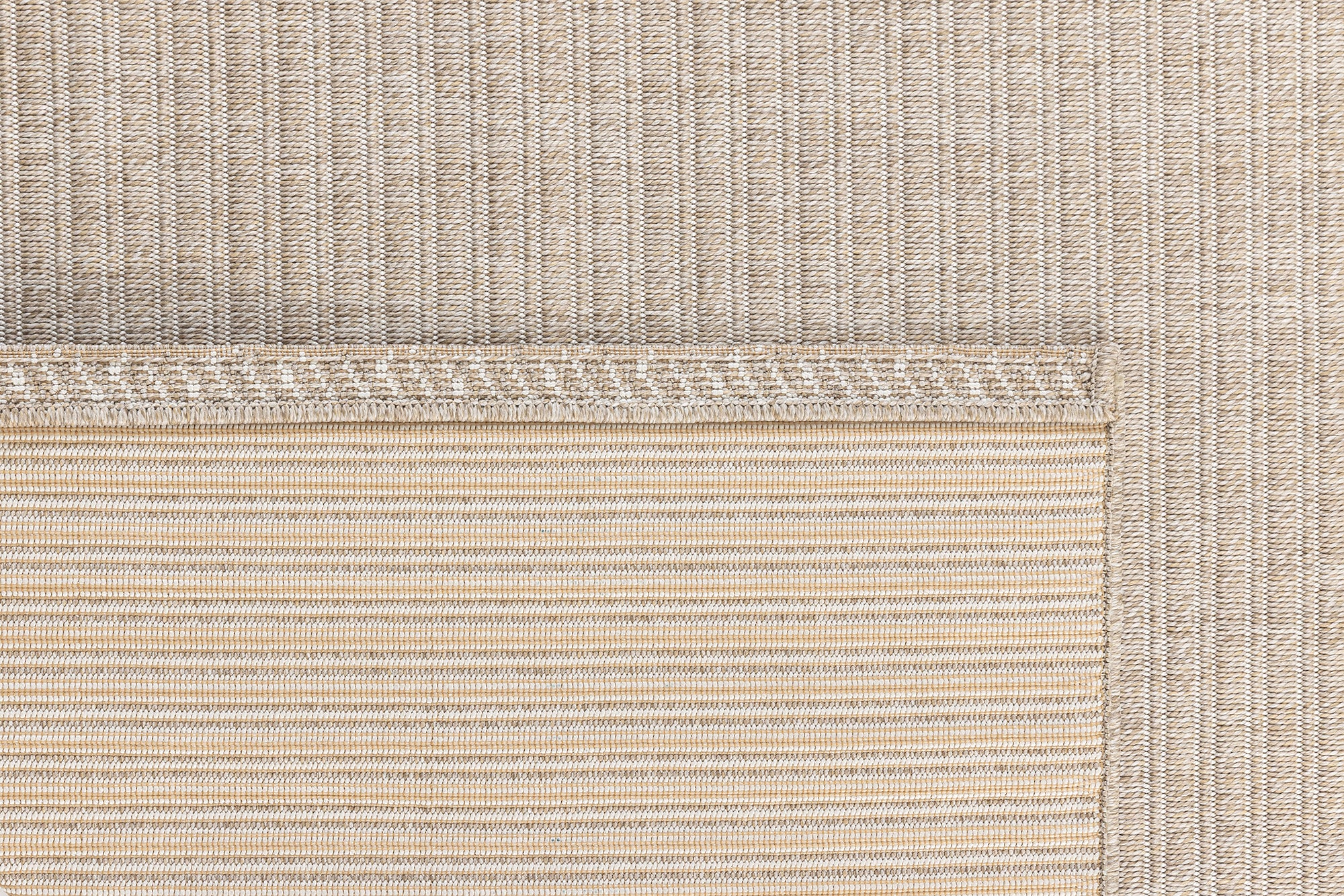 Giza 725 Bej Hasır Dokulu Modern Sisal Kesme Halı