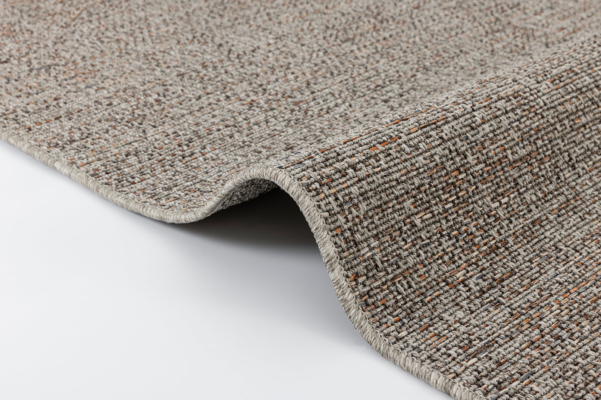 Giza 726 Multi Gri Hasır Dokulu Modern Sisal Kesme Halı