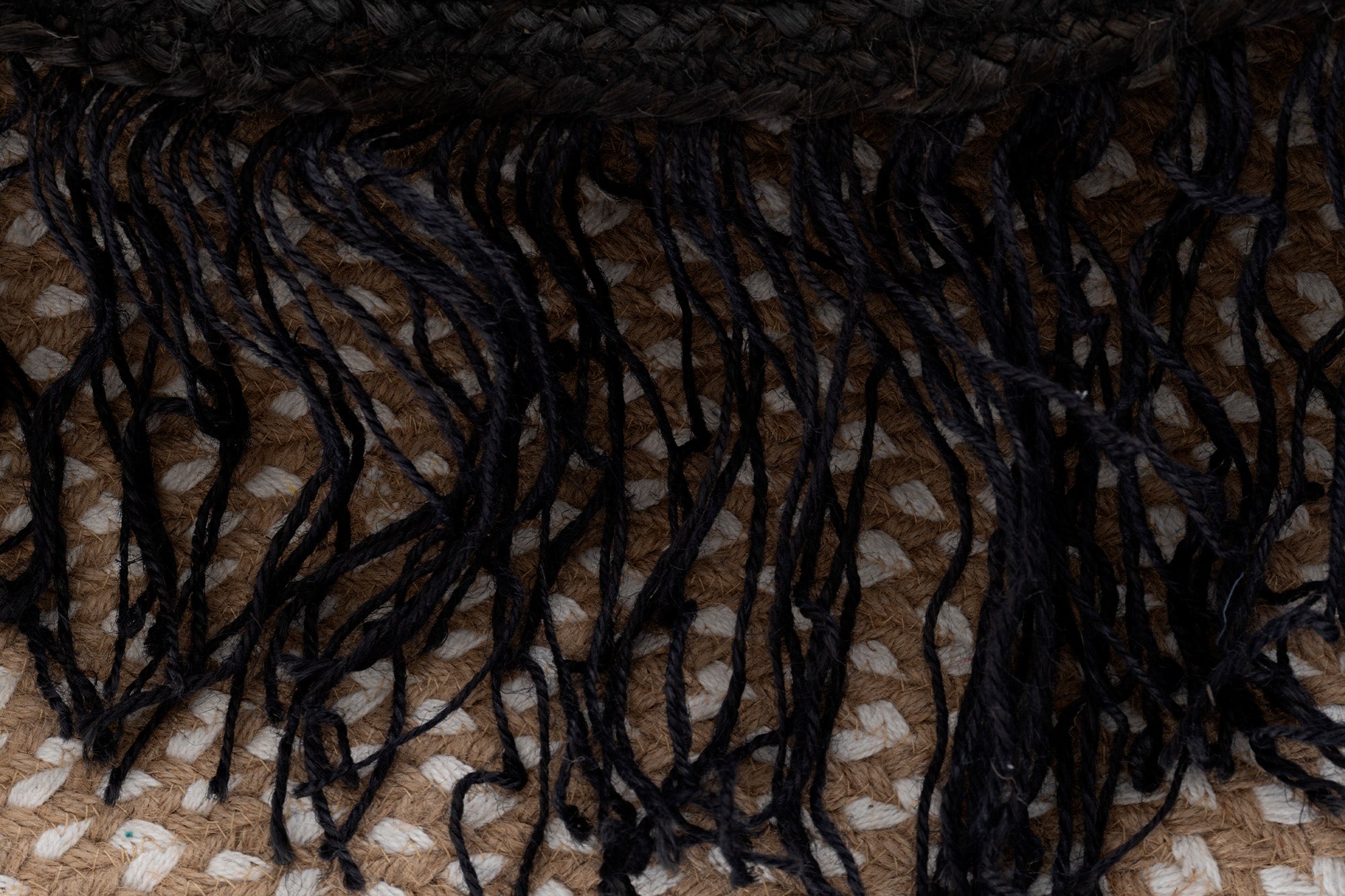 Svara 004 Krem Natural Jüt El Dokuması Doğal Halı