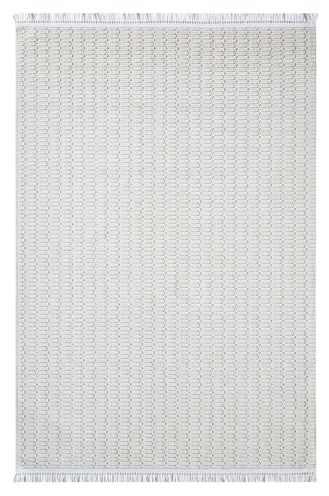 Nepal 423 Krem Modern Sisal Kesme Halı