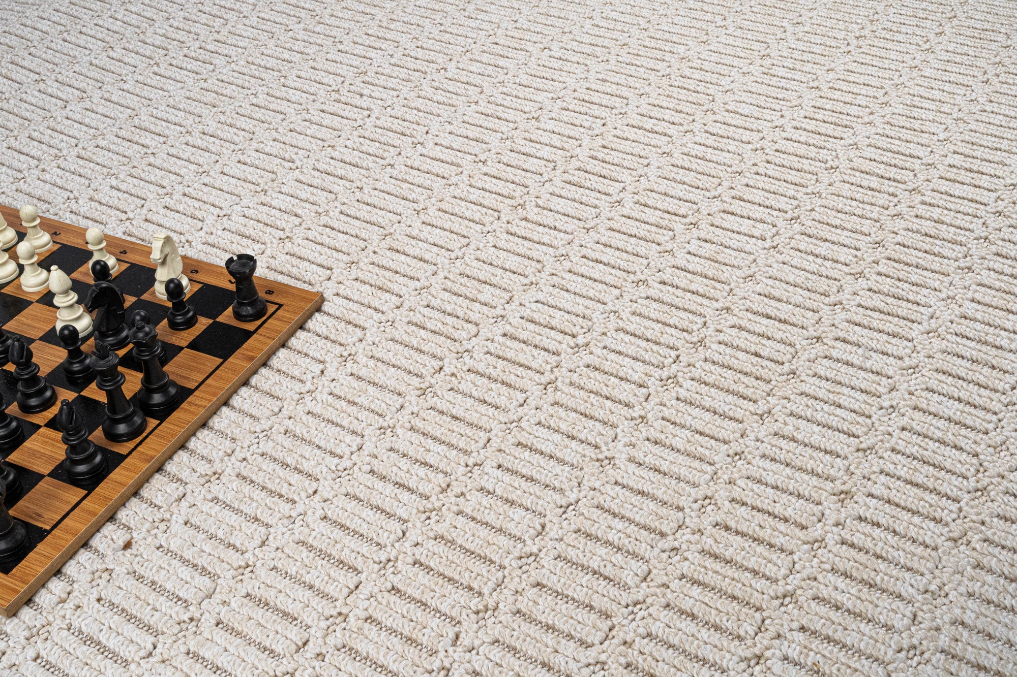 Nepal 423 Krem Modern Sisal Kesme Halı