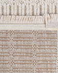 Nepal 423 Krem Modern Sisal Kesme Halı