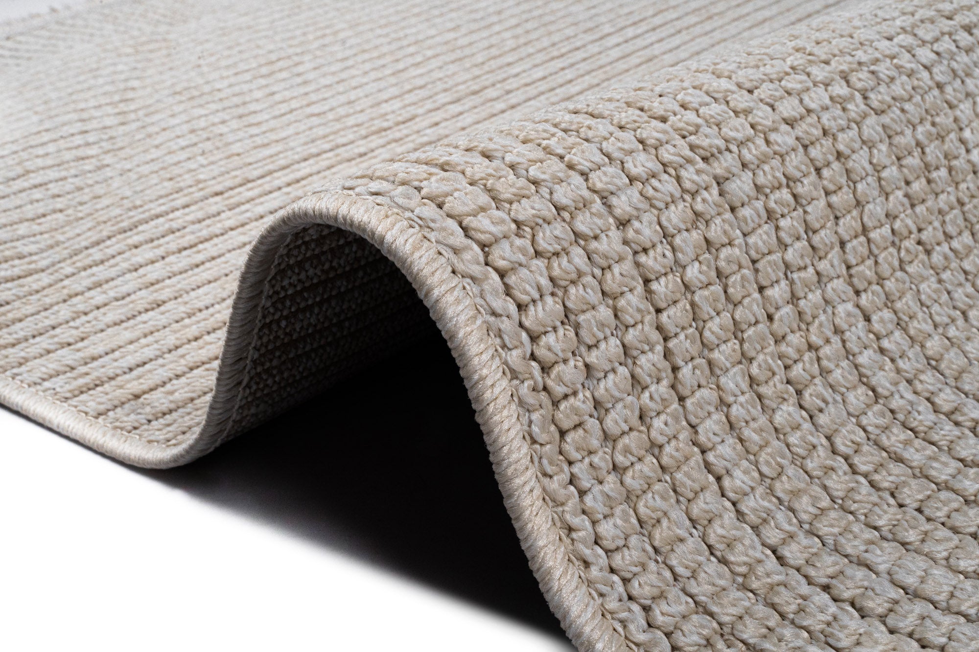 Nepal 424 Krem Modern Sisal Kesme Halı