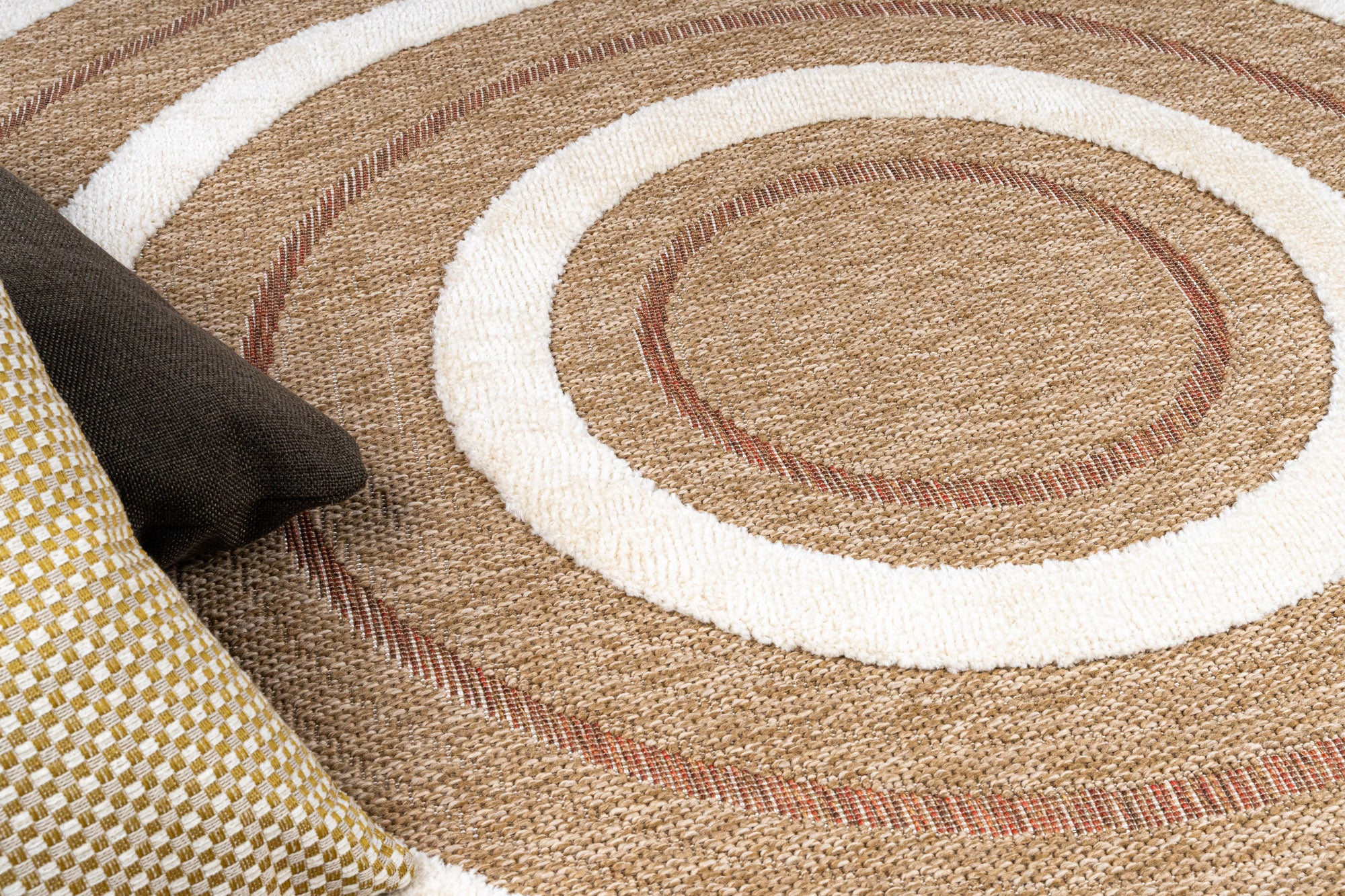 Sahra 230 Taba Oval Yuvarlak Antre ve Mutfak Halısı