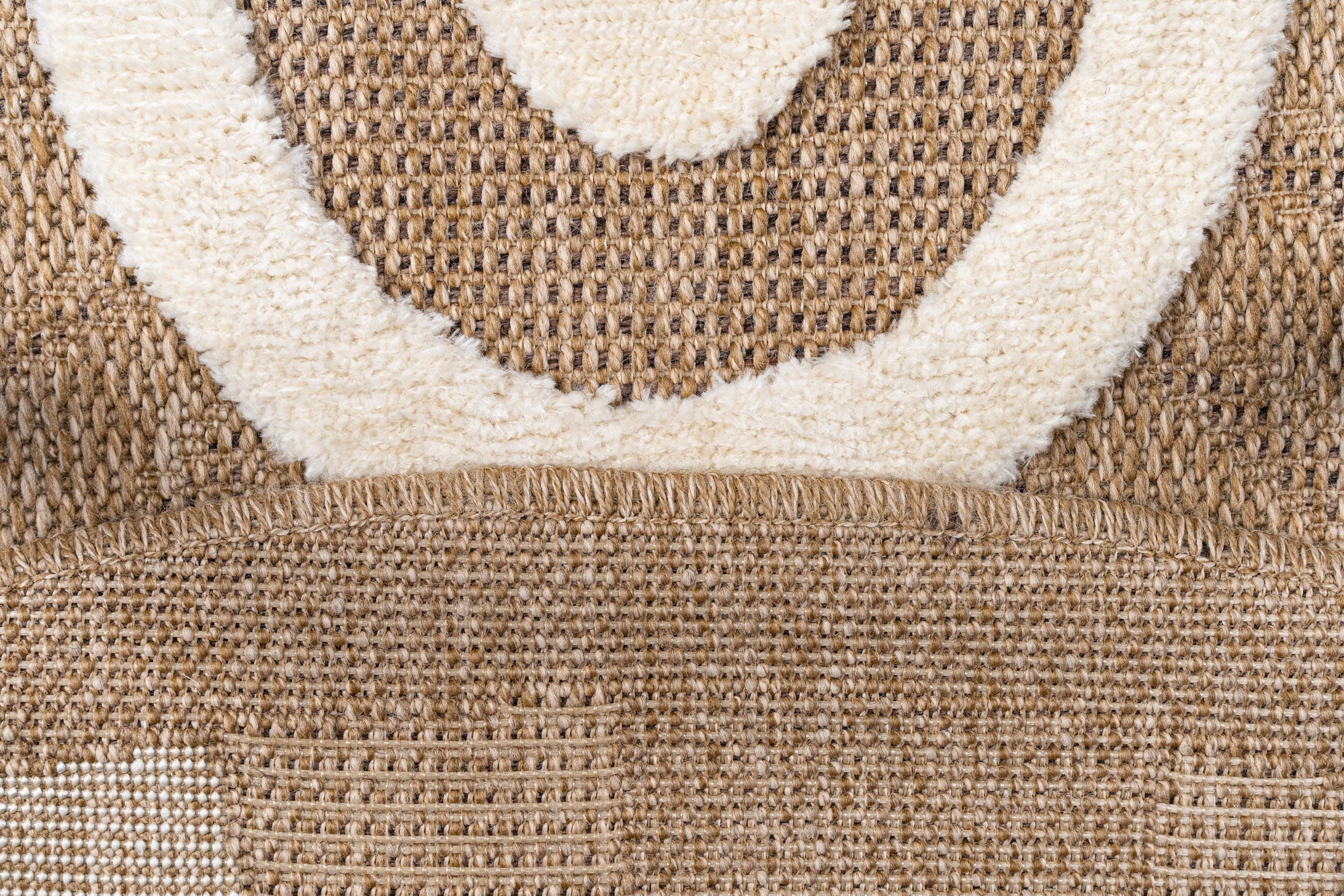 Sahra 232 Kahve Oval Yuvarlak Antre ve Mutfak Halısı