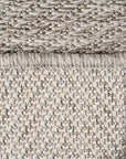 Santorini 111 Gri Minimalist Sisal Kesme Halı