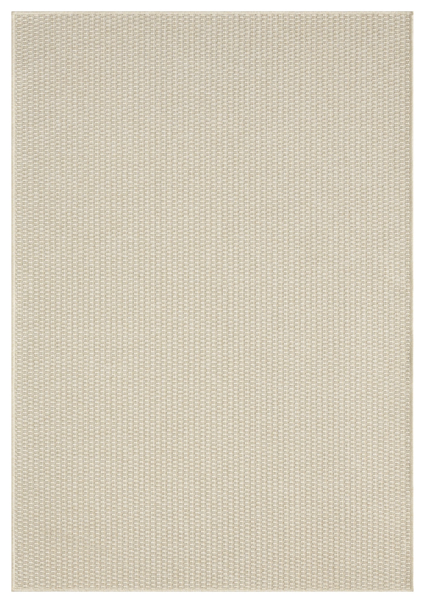 Santorini 112 Krem Minimalist Sisal Kesme Halı