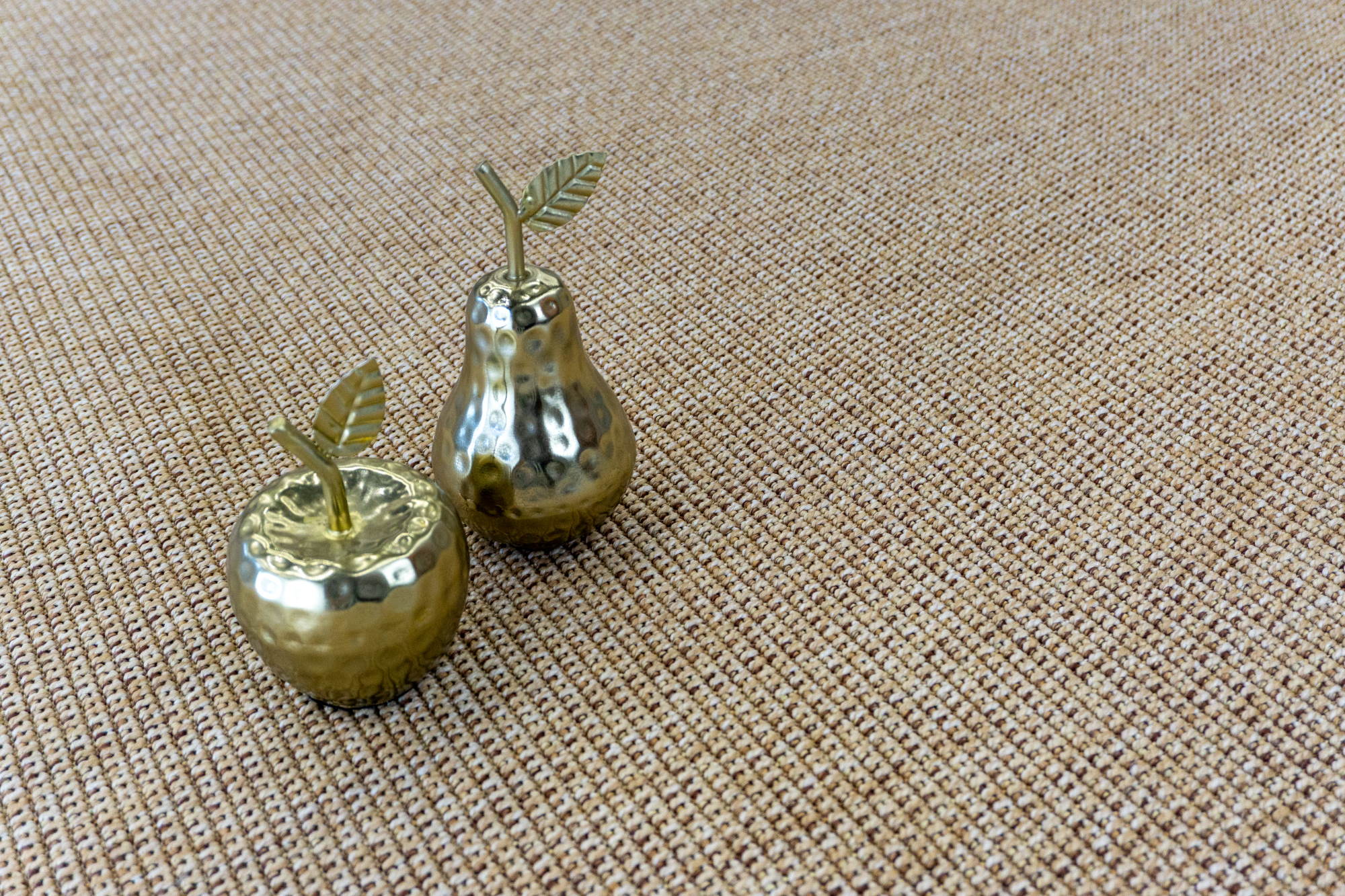 Santorini 114 Bej Hasır Görünümlü Sisal Kesme Halı