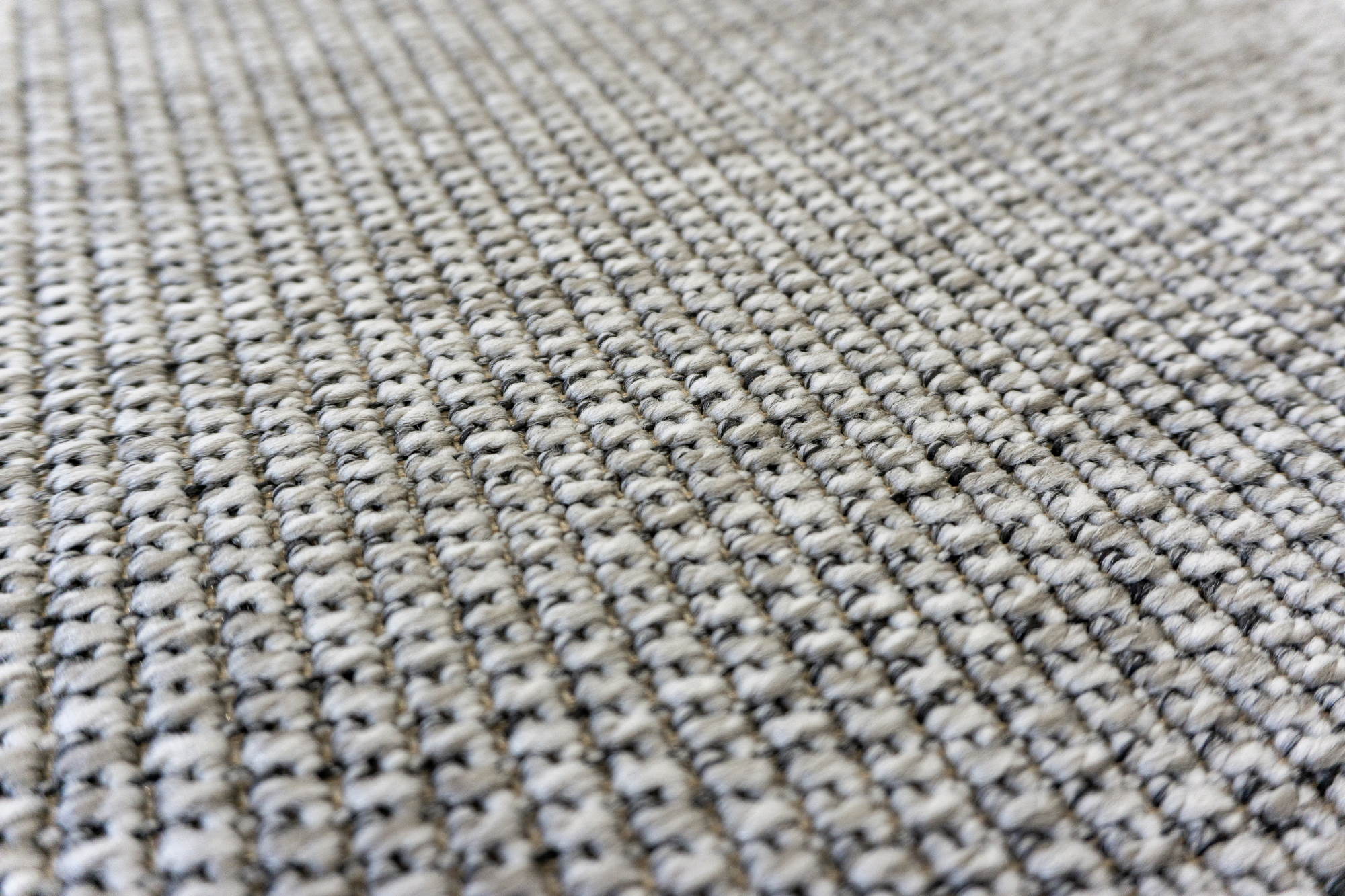 Santorini 114 Gri Hasır Görünümlü Sisal Kesme Halı