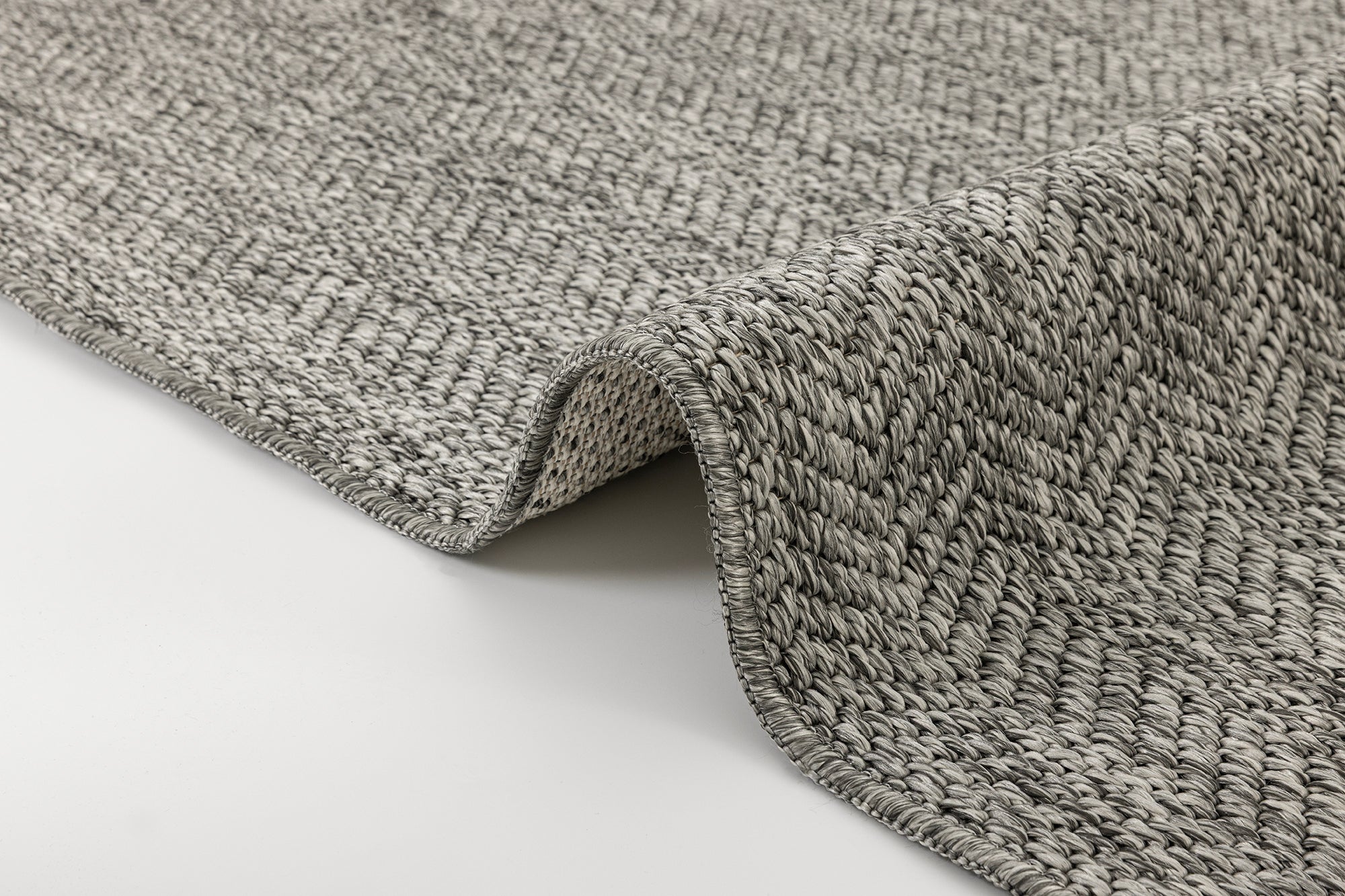 Santorini 116 Antrasit Hasır Görünümlü Sisal Halı