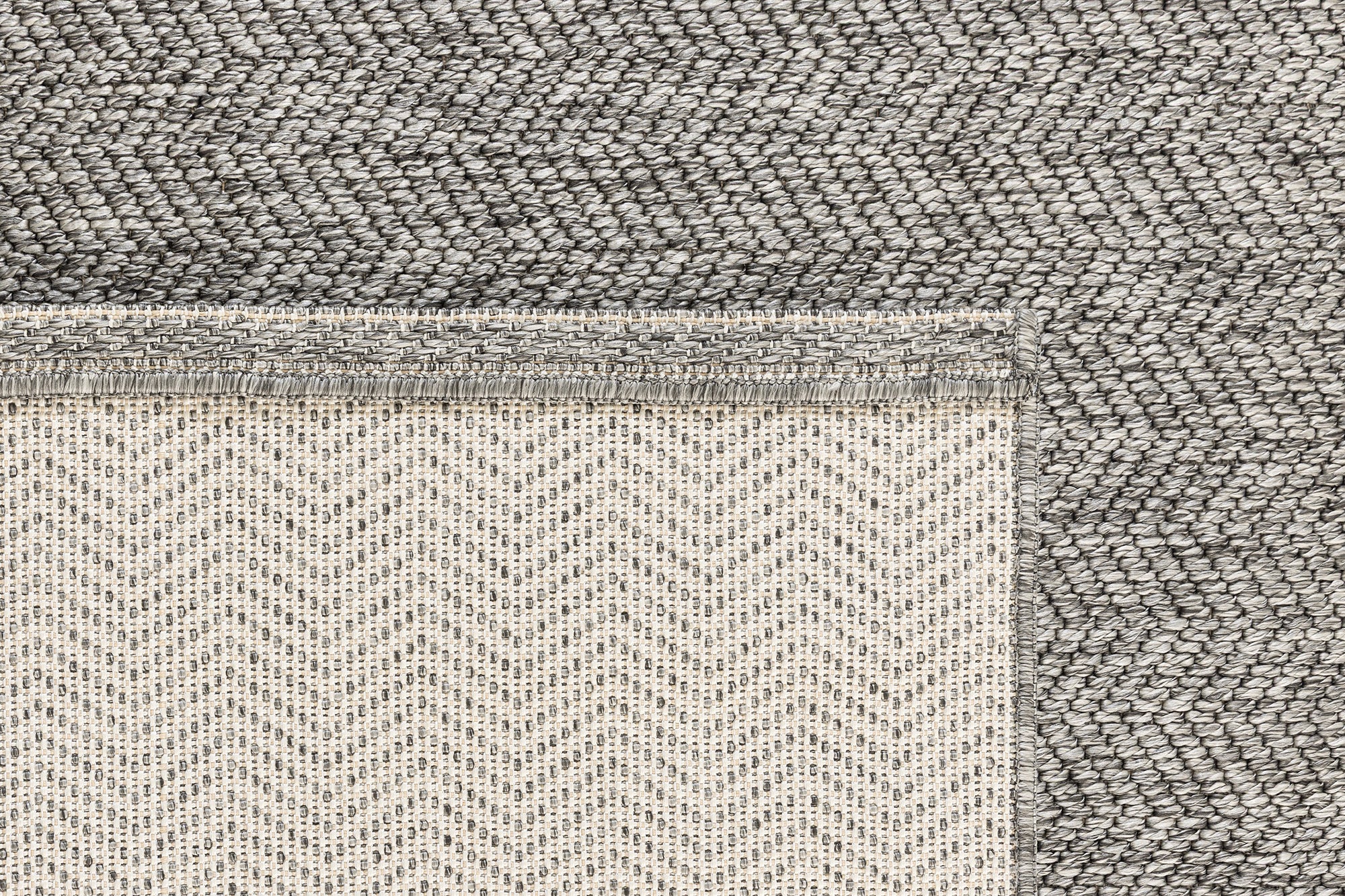 Santorini 116 Antrasit Hasır Görünümlü Sisal Halı