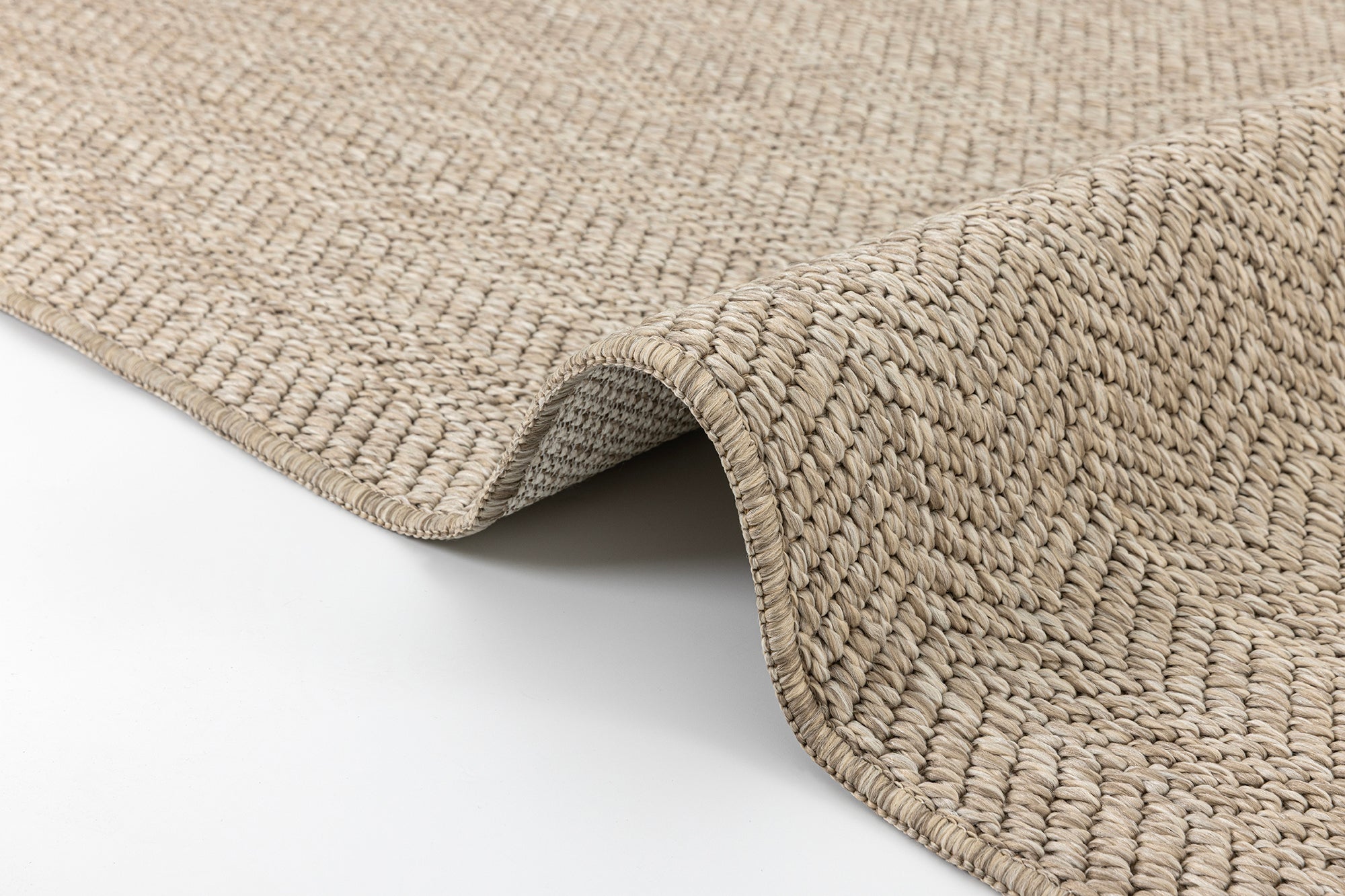 Santorini 116 Bej Hasır Görünümlü Sisal Halı