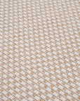 Santorini 120 Ekru Kahve Bordür Desenli Sisal Halı