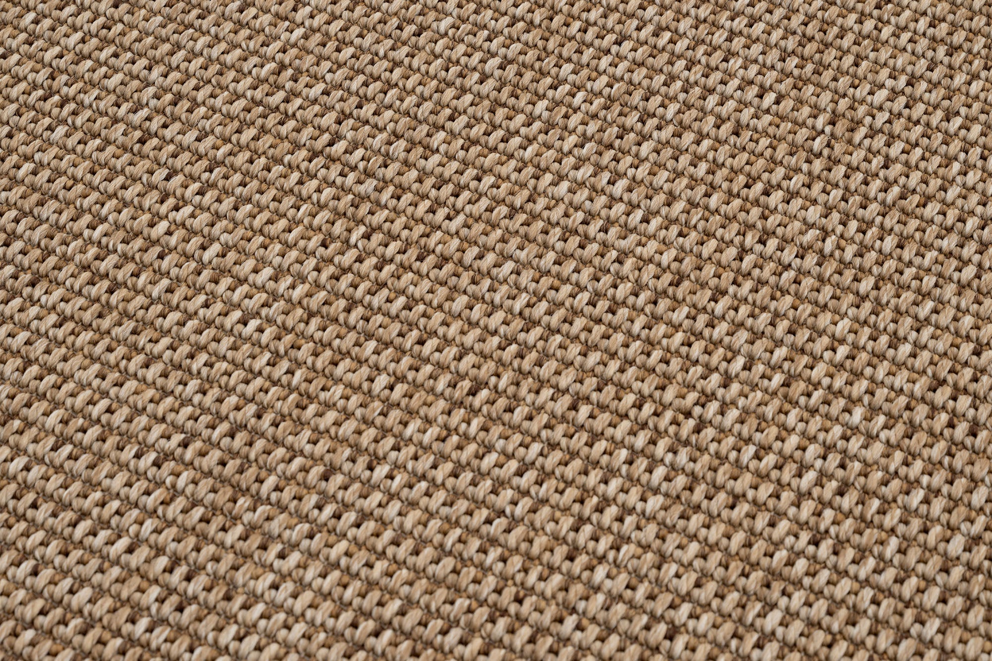 Verona 125 Kahve Sisal Halı Kahve Turuncu Çift Bordürlü