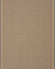 Verona 125 Kahve Sisal Halı Vizon Sarı Çift Bordürlü