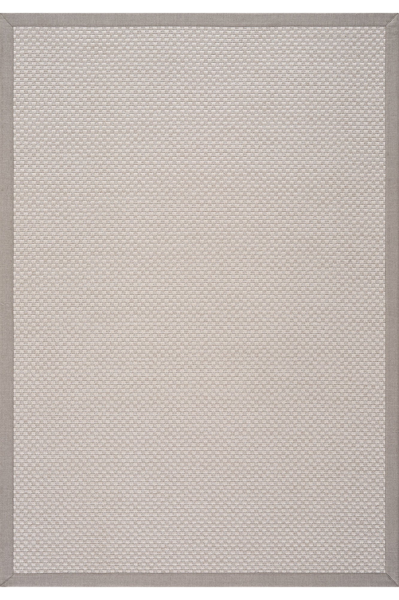 Verona 134 Krem Sisal Halı Krem Bordürlü