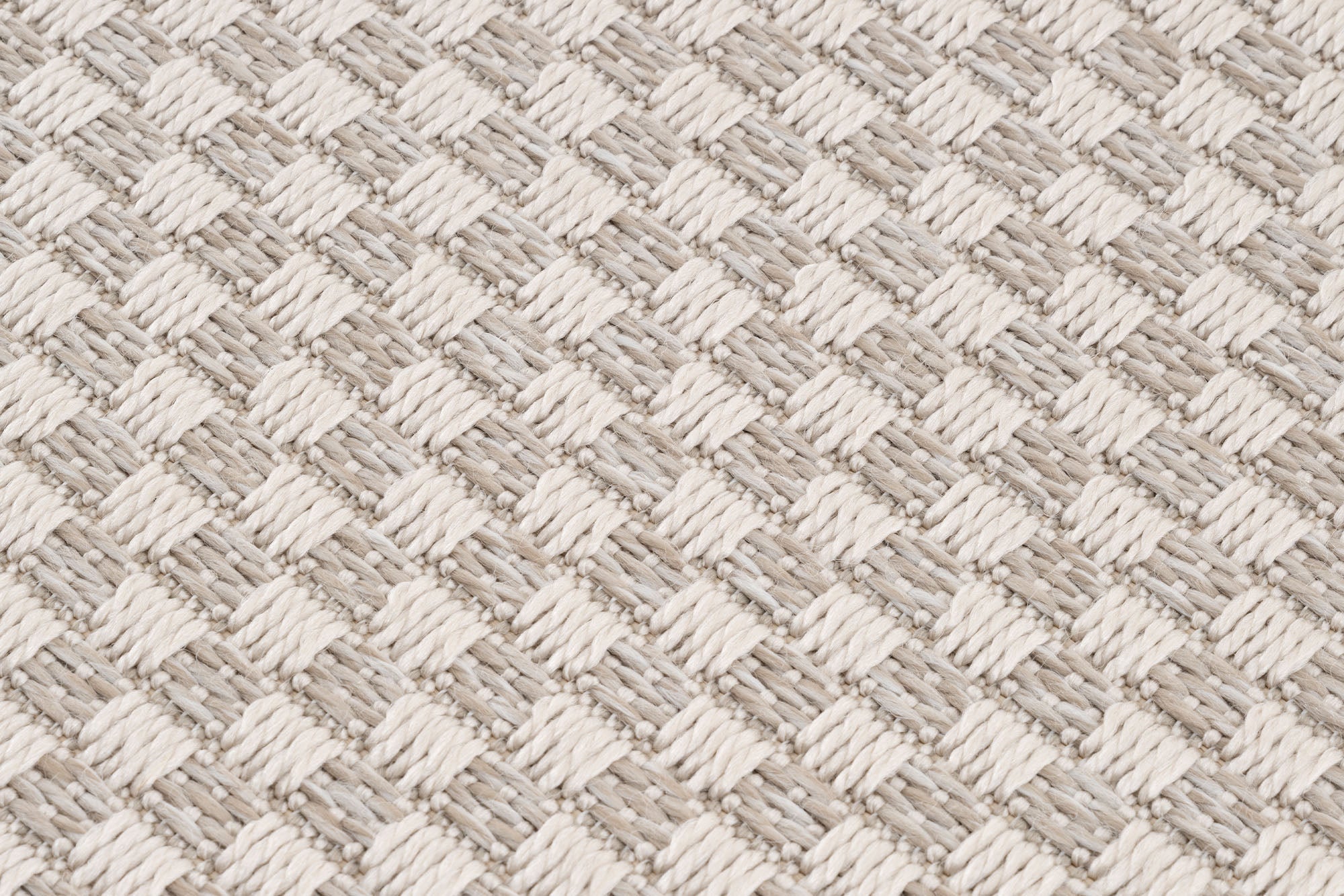 Verona 134 Krem Sisal Halı Krem Bordürlü