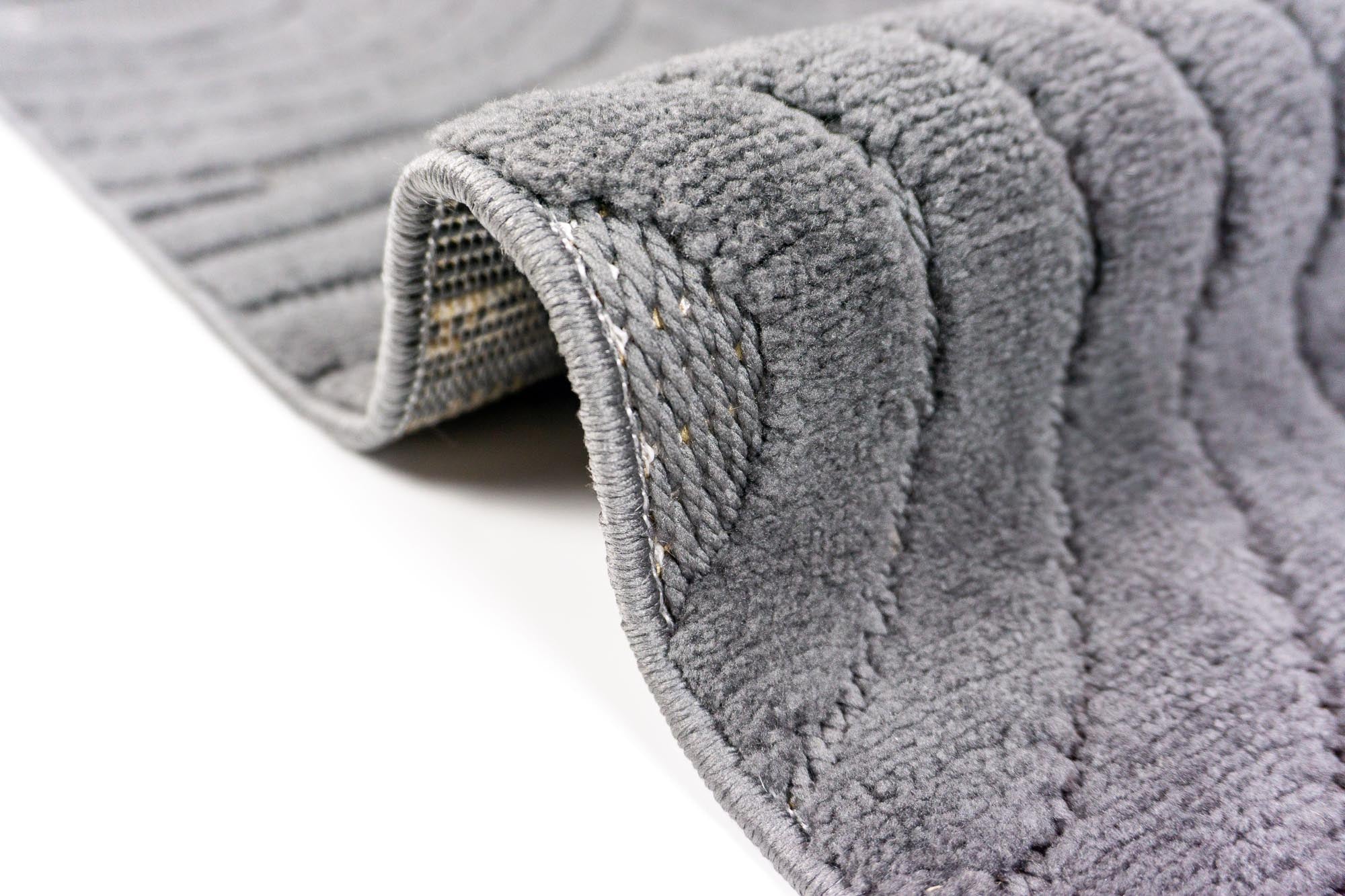 Zena 723 Antrasit Yumuşak Tuşeli Pamuk Tabanlı Bohem Şönil Halı