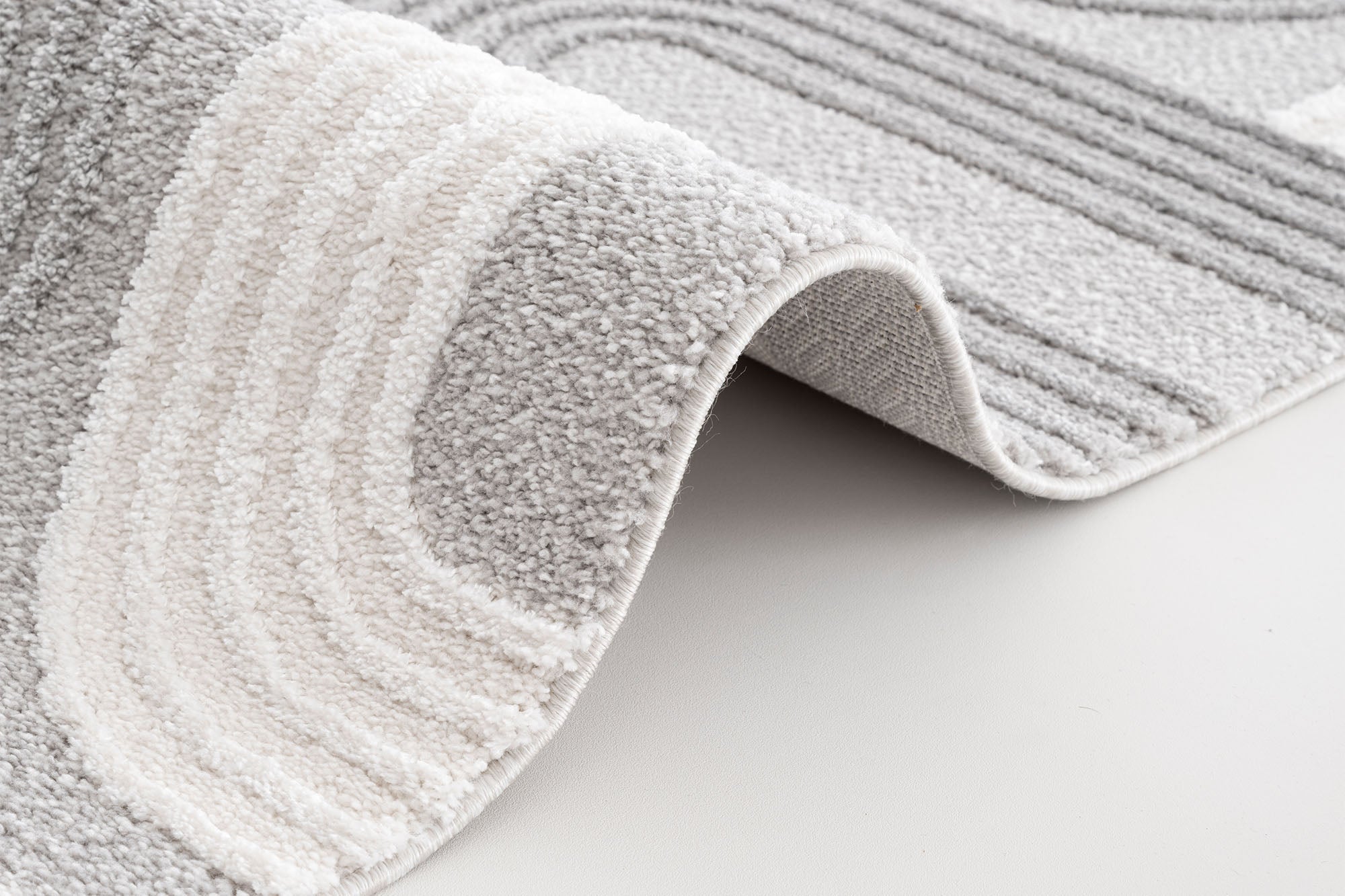 Aspen 161 Gri Modern Yumuşak Kesme Halı