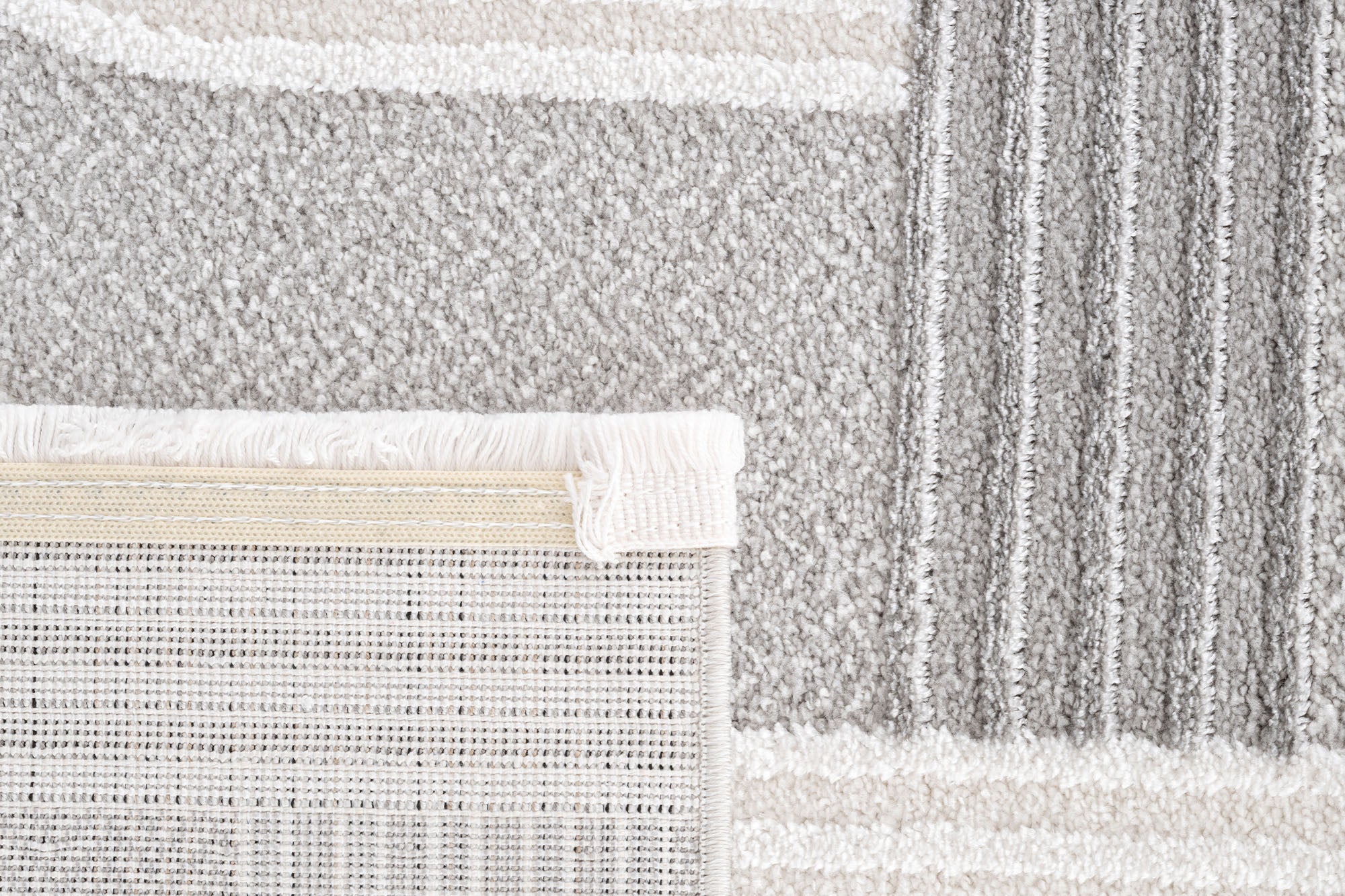 Aspen 161 Gri Modern Yumuşak Kesme Halı