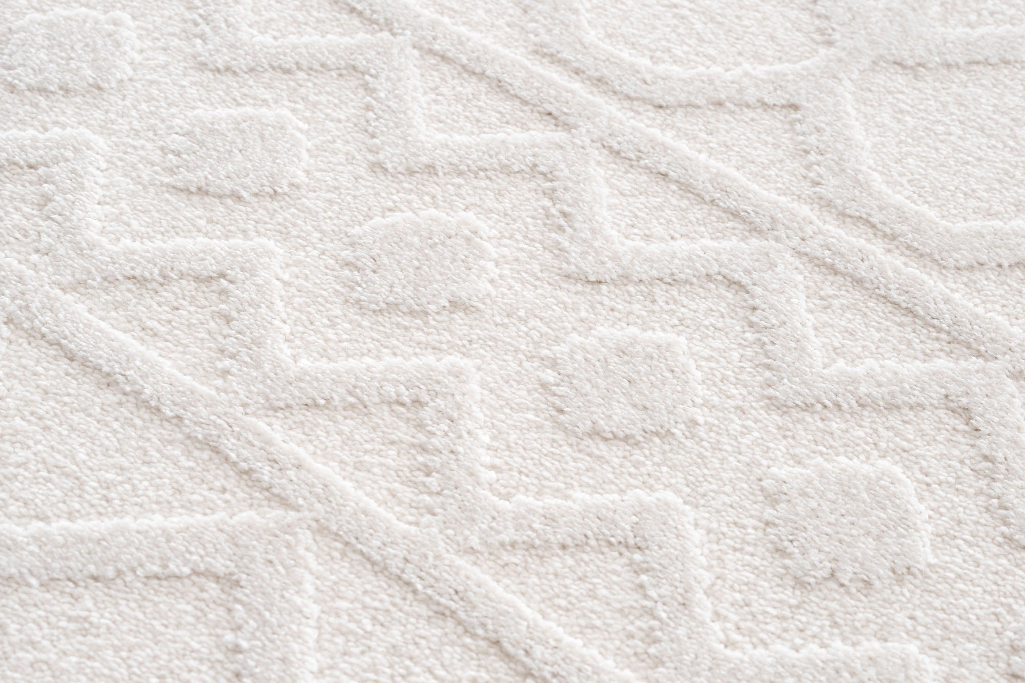 Aspen 163 Krem Modern Yumuşak Kesme Halı