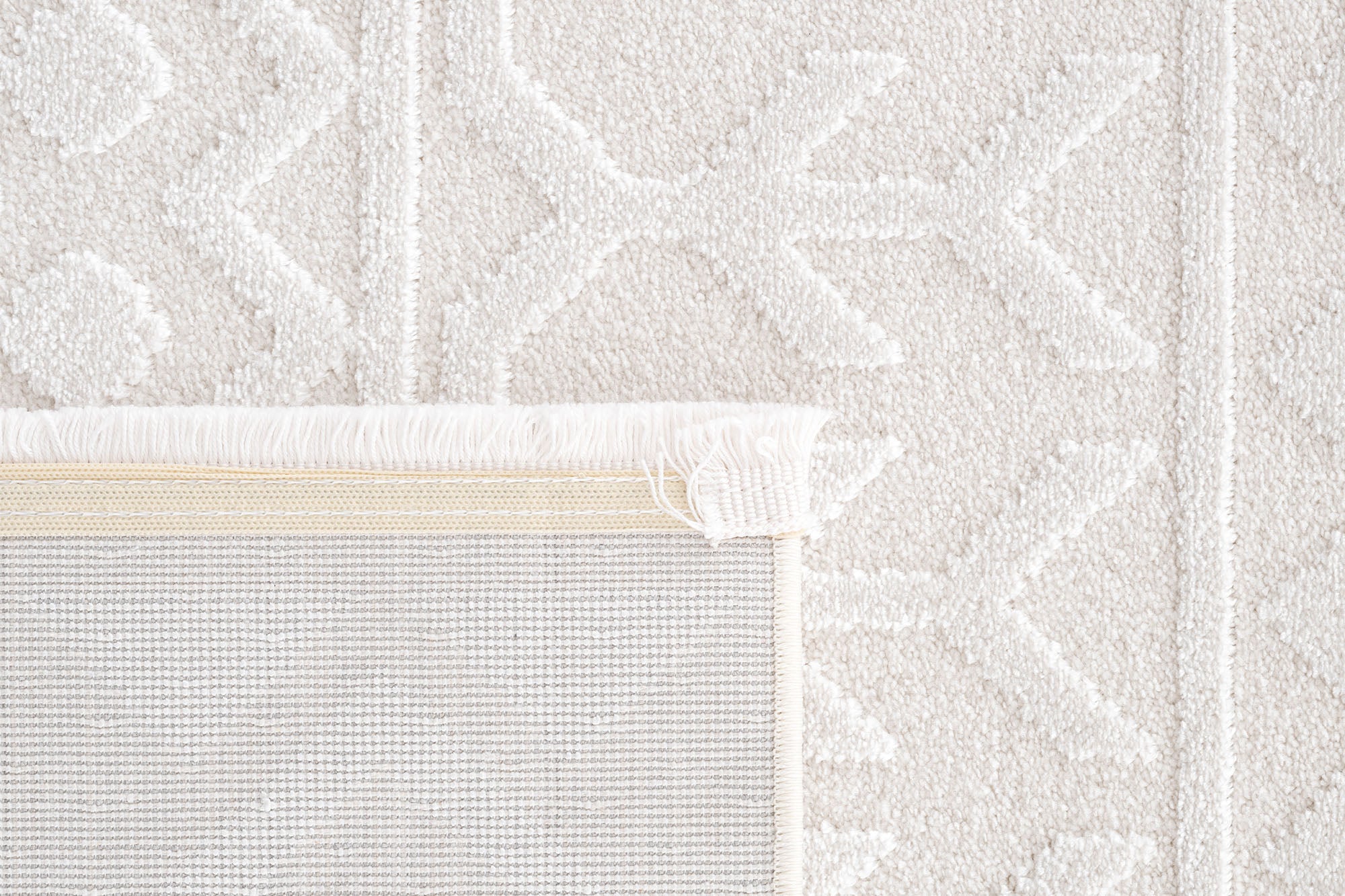 Aspen 163 Krem Modern Yumuşak Kesme Halı