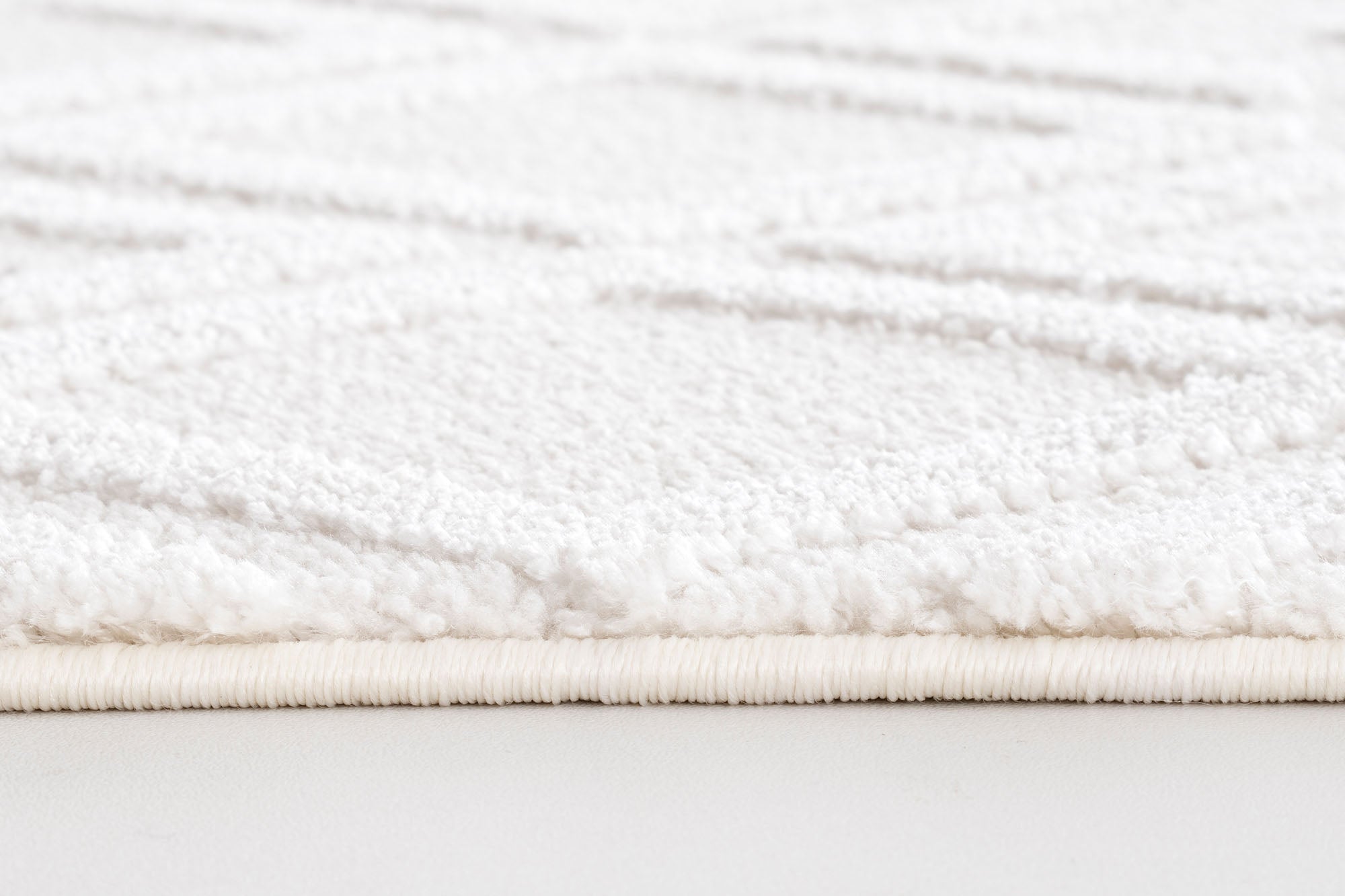 Aspen 163 Krem Modern Yumuşak Kesme Halı