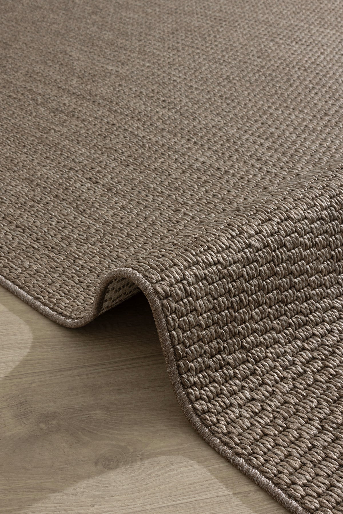 Giza 727 Kahve Hasır Dokulu Modern Sisal Halı
