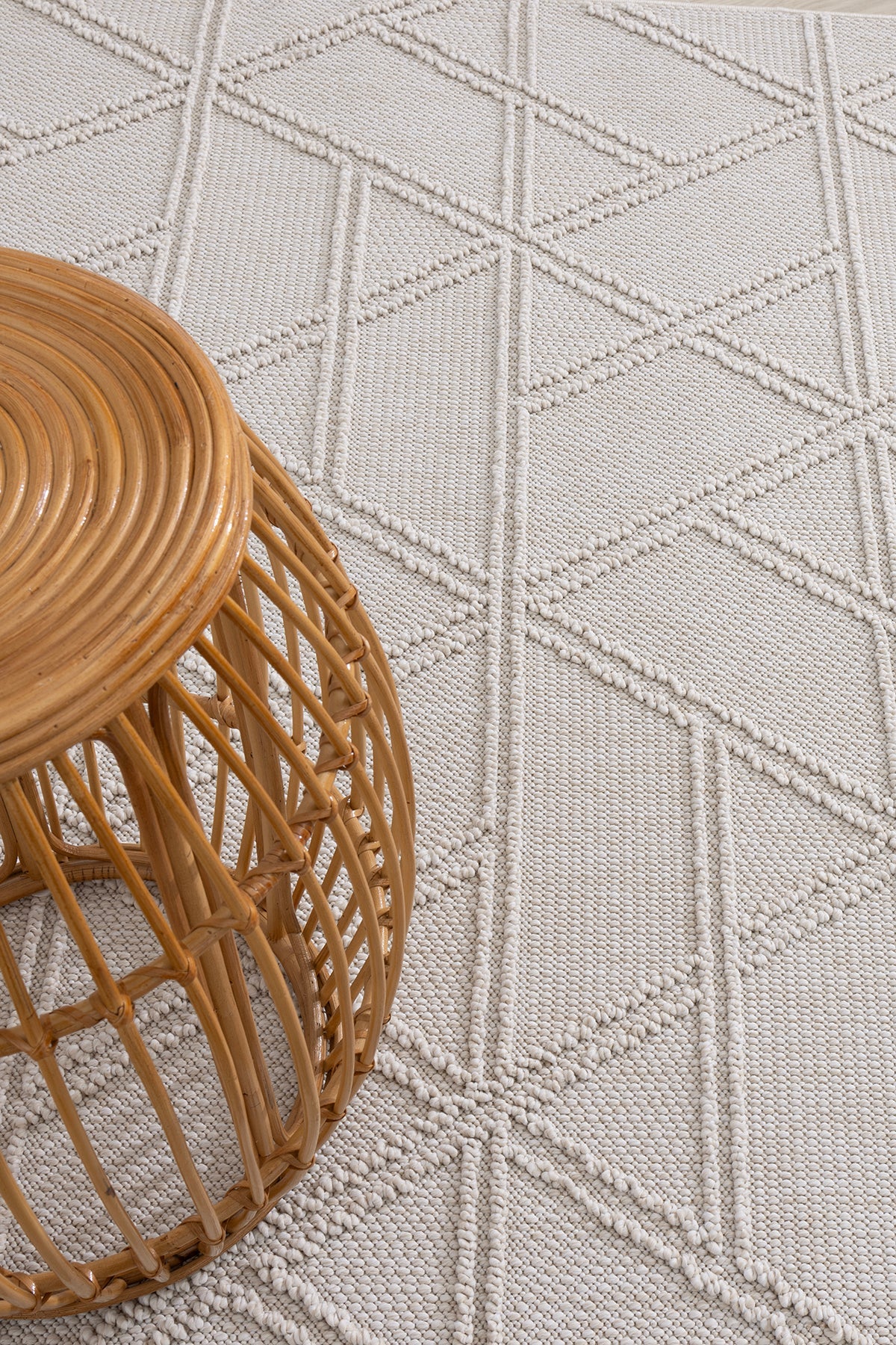 Berlin 259 Krem Yumuşak Salon Halısı