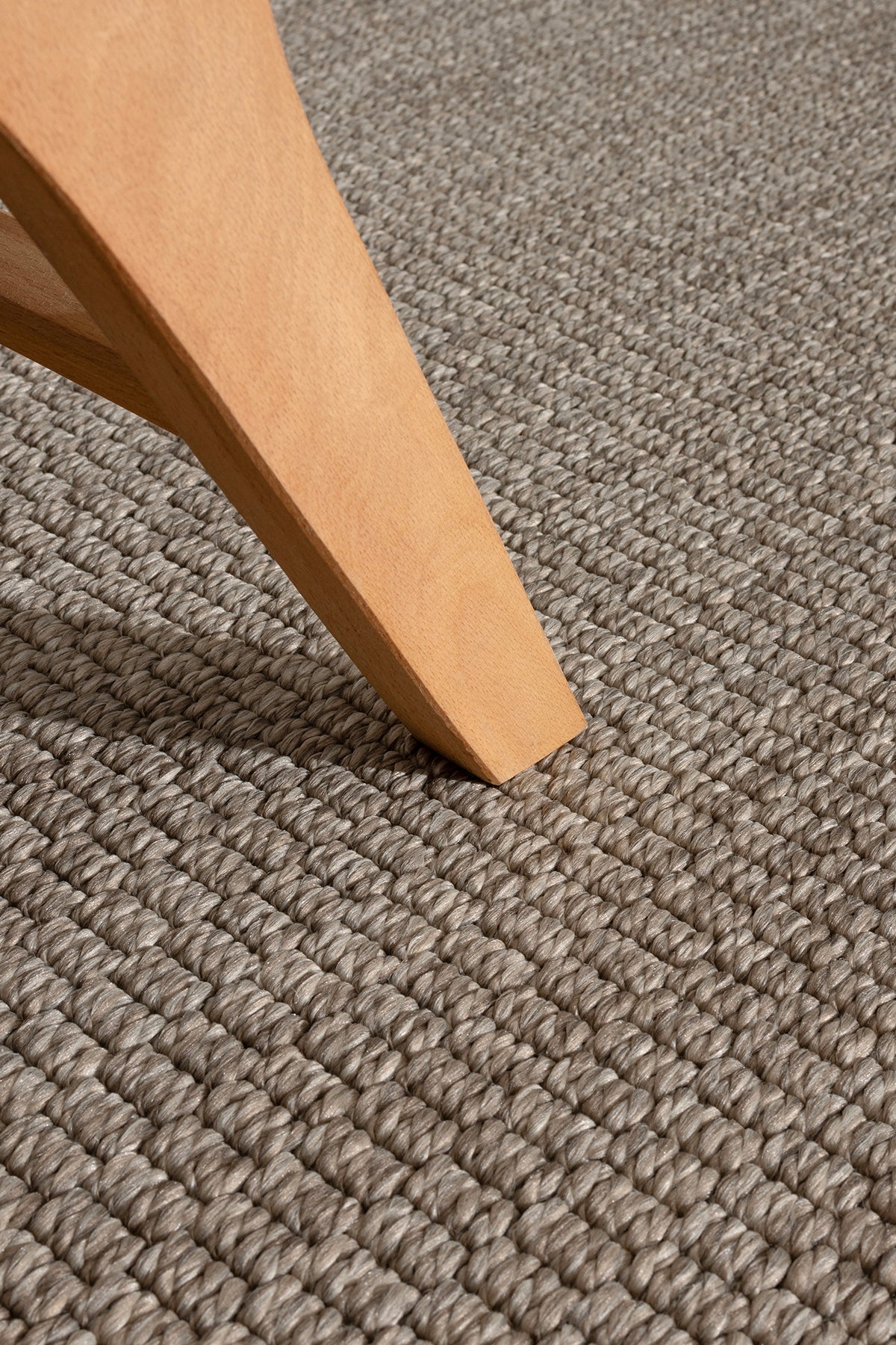 Giza 727 Kahve Hasır Dokulu Modern Sisal Halı