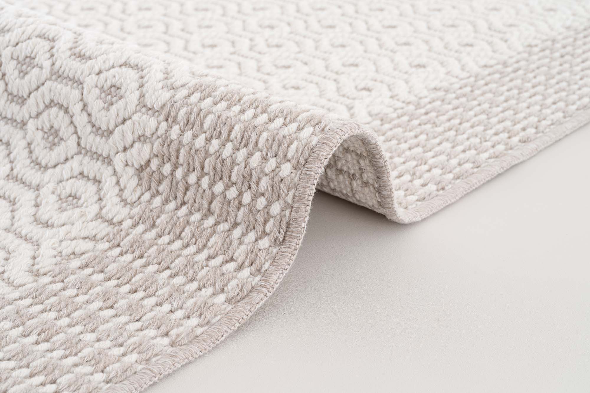 Berlin 267 Krem Vizon Yumuşak Zengin Dokulu Halı