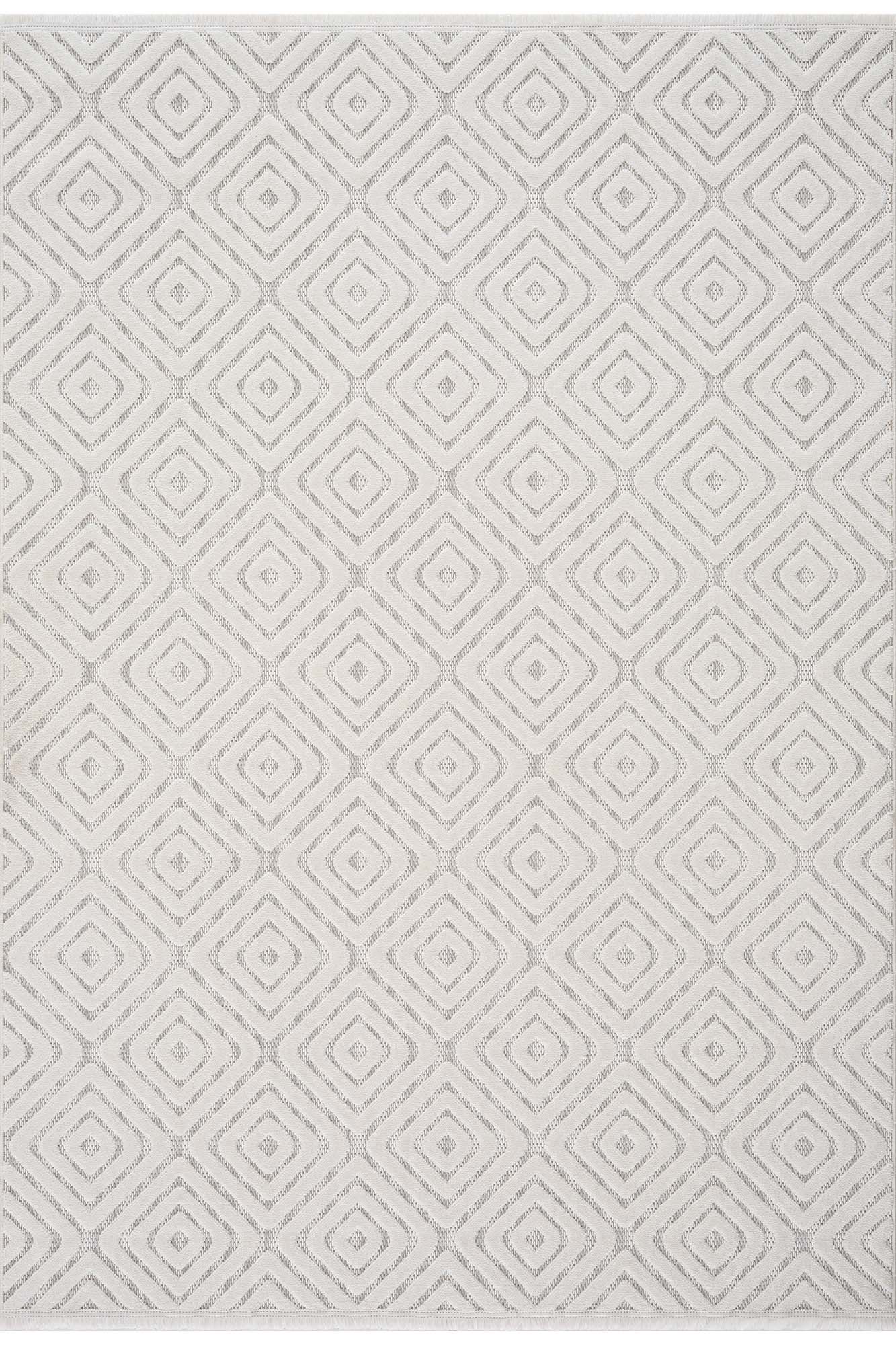 Zena 725 Krem Yumuşak Dokulu Dekoratif Halı