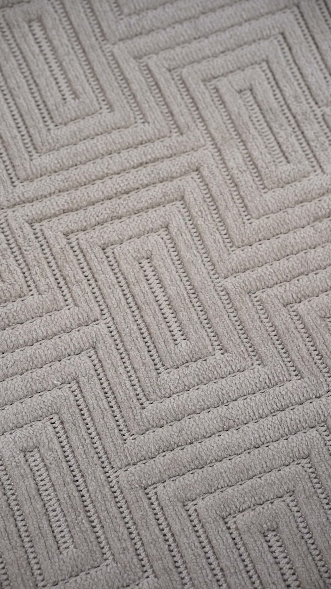 Lizbon 844 Gri Modern Kesme Salon Halısı