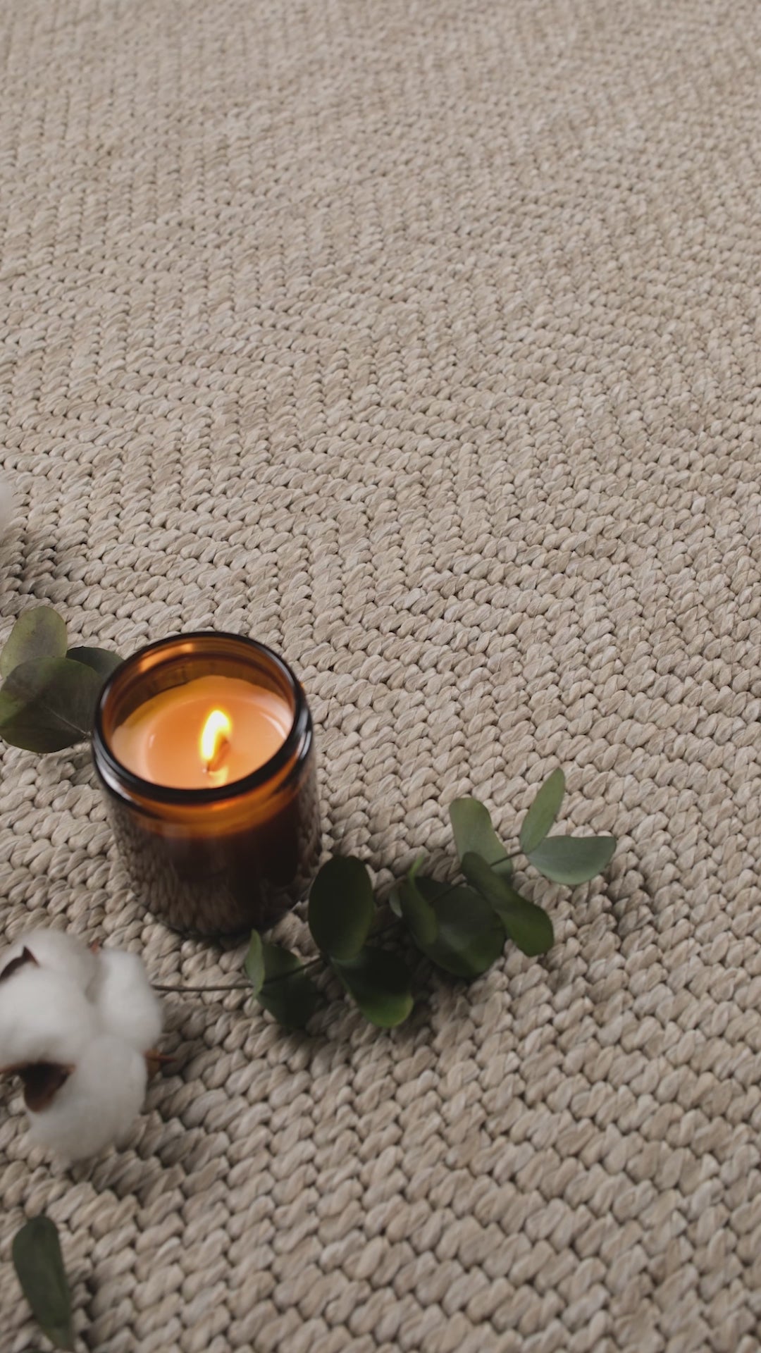 Santorini 116 Bej Hasır Görünümlü Sisal Halı