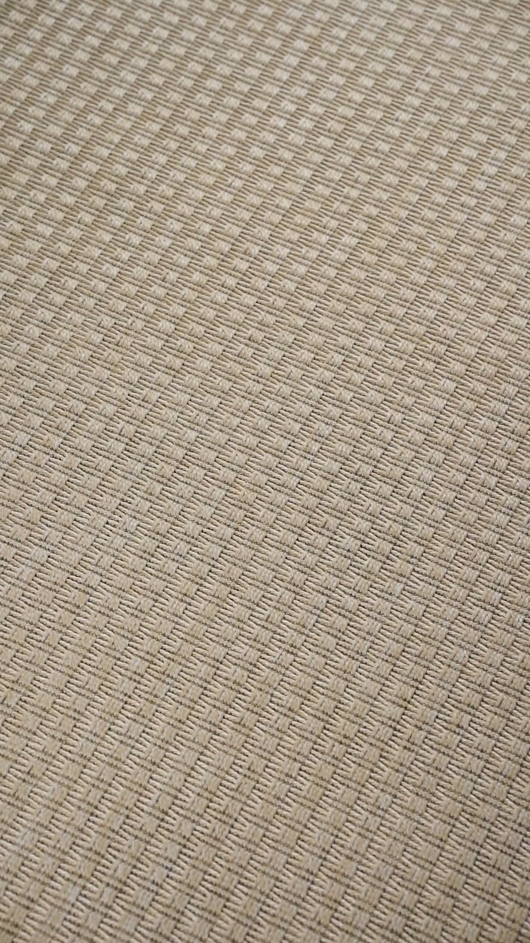 Santorini 112 Krem Minimalist Sisal Kesme Halı