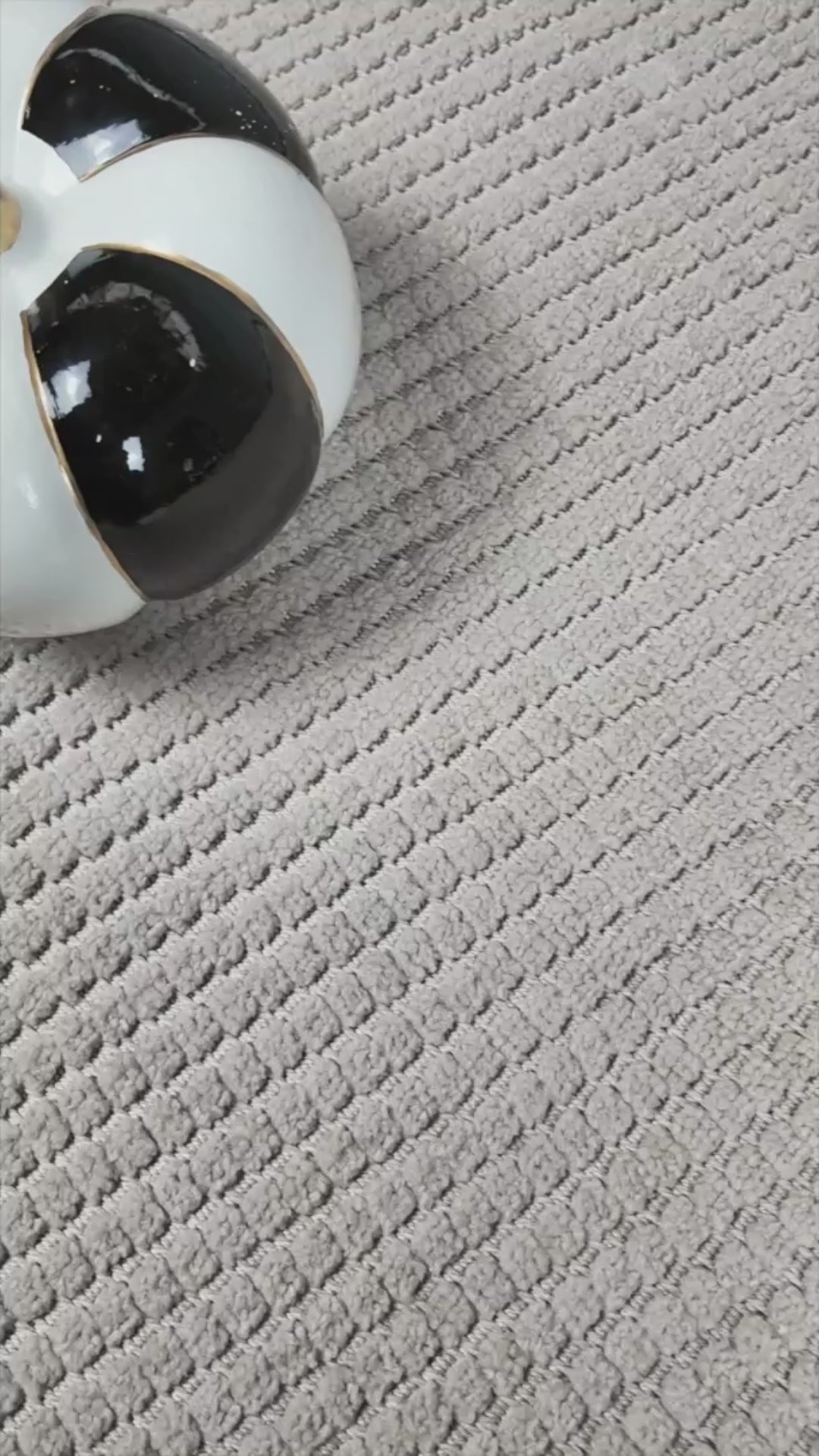 Zena 722 Vizon Kaymaz Tabanlı Bohem Şönil Halı