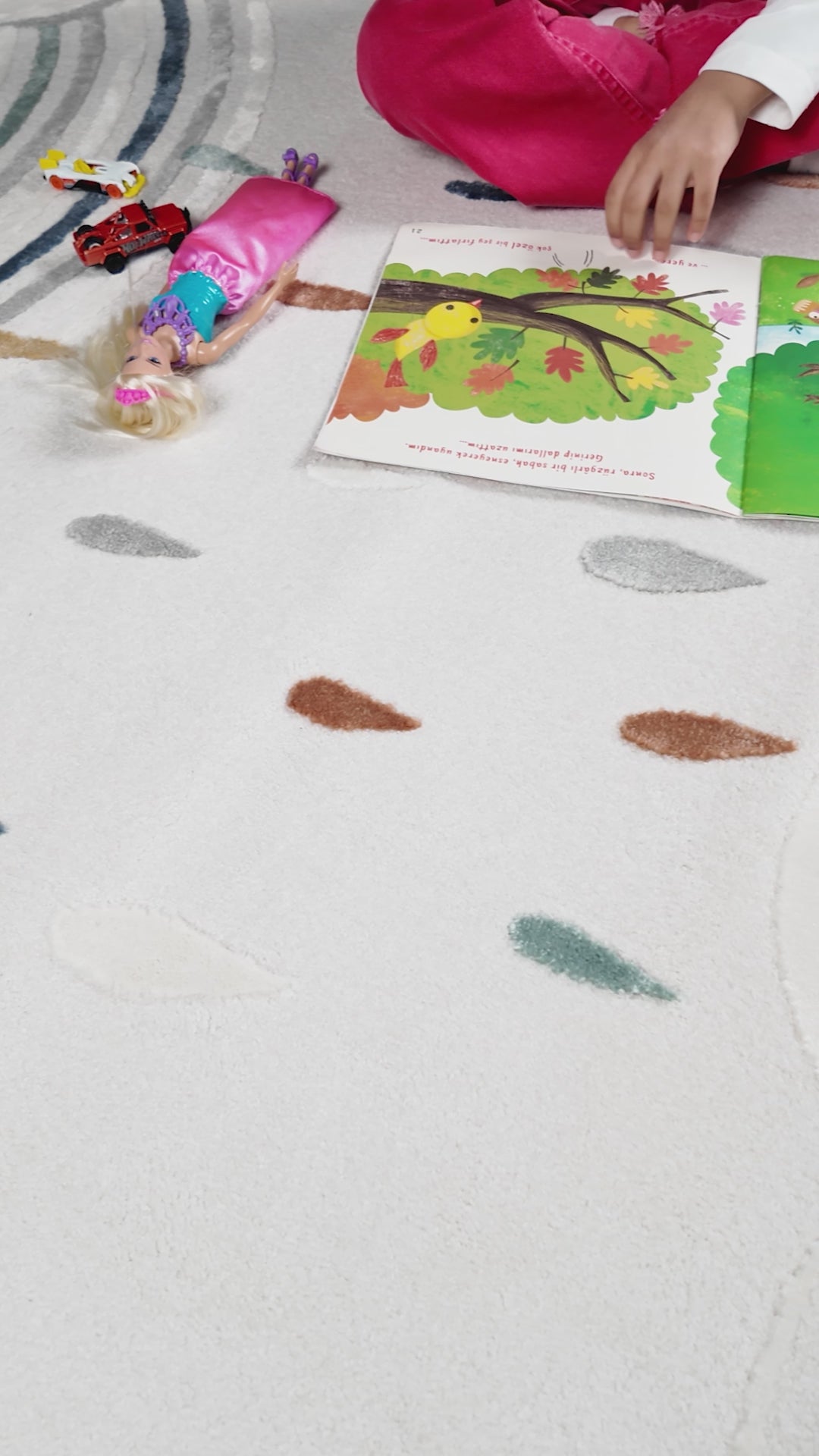 Eresa Kids 101 Multi Antialerjik Yumuşak Çocuk Odası Halısı