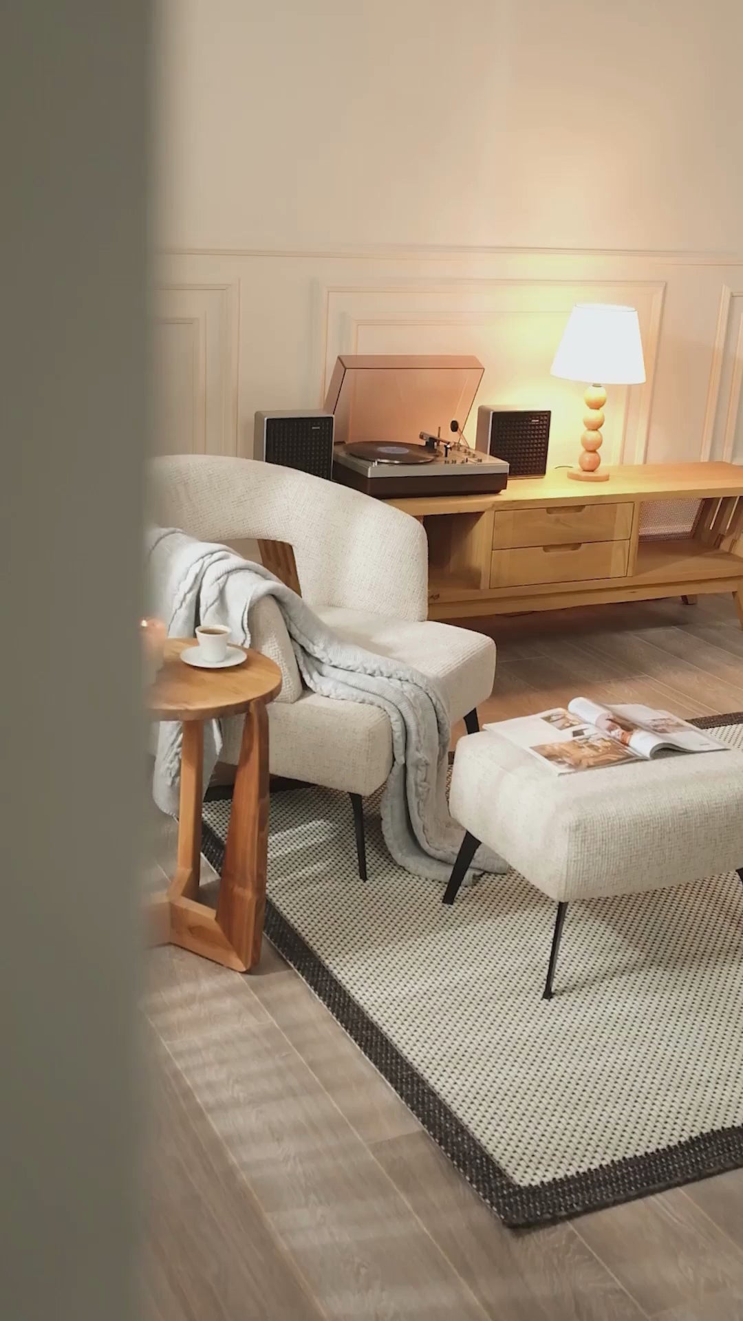 Santorini 120 Ekru Siyah Bordür Desenli Sisal Halı