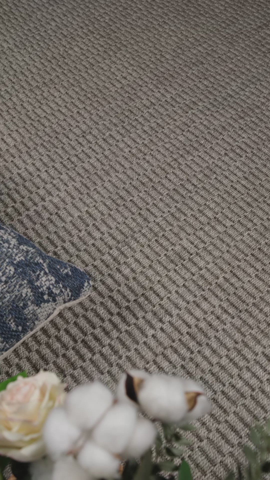 Giza 724 Gri Hasır Dokulu Modern Sisal Kesme Halı