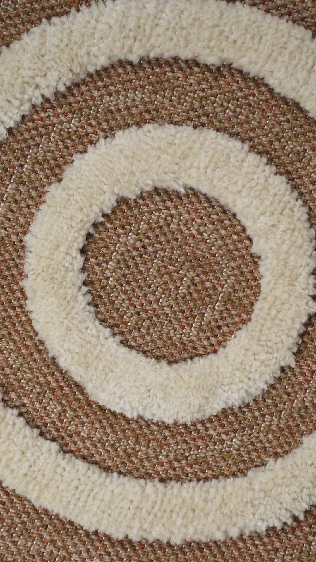 Sahra 228 Taba Oval Yuvarlak Antre ve Mutfak Halısı