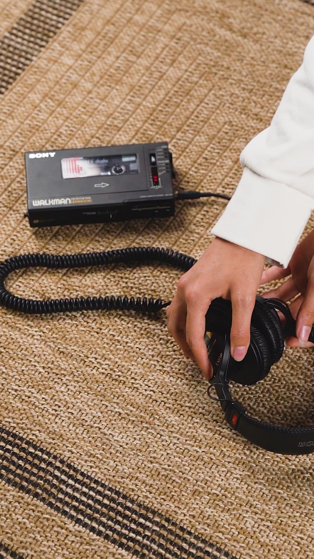 Giza 717 Siyah Hasır Dokulu Modern Sisal Halı