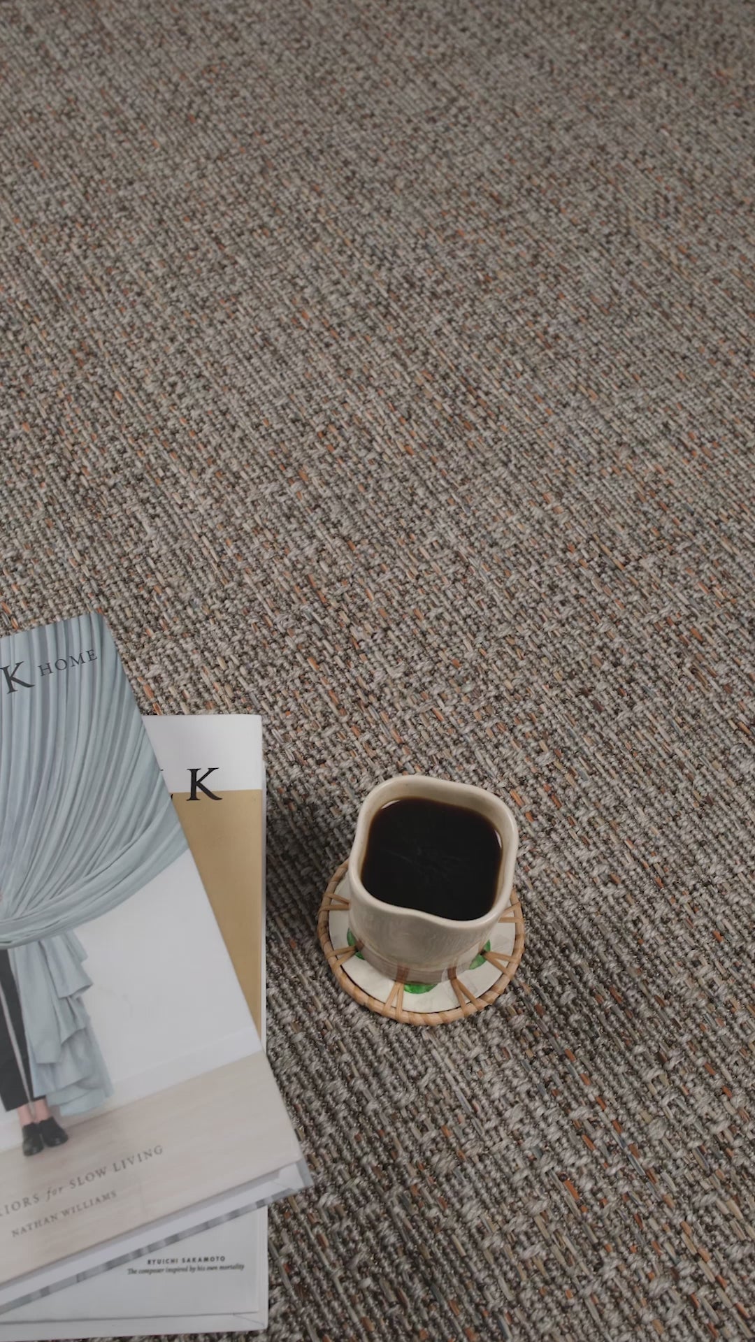 Giza 726 Multi Gri Hasır Dokulu Modern Sisal Kesme Halı